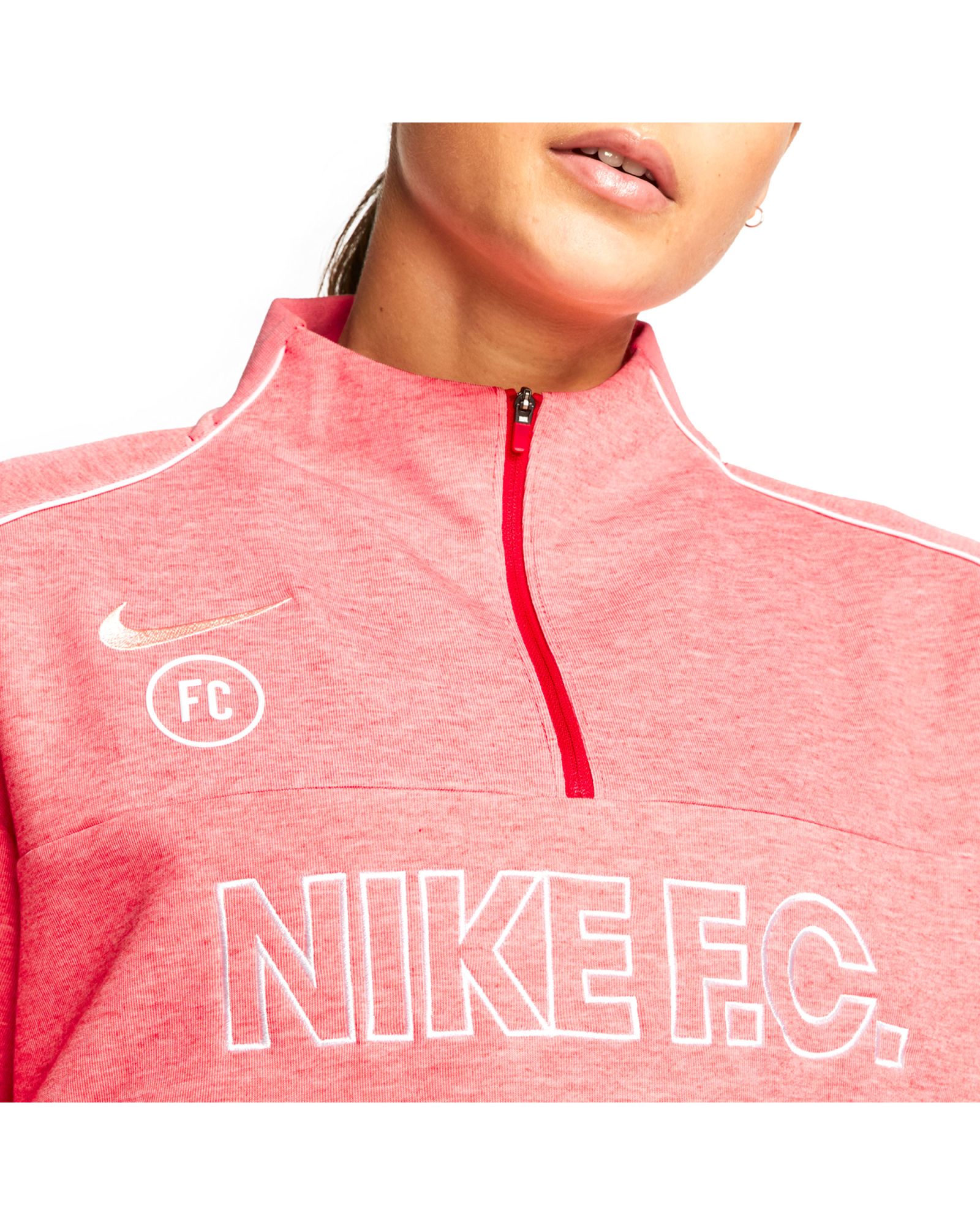 Sudadera de Training Nike F.C. Rosa - Fútbol Factory