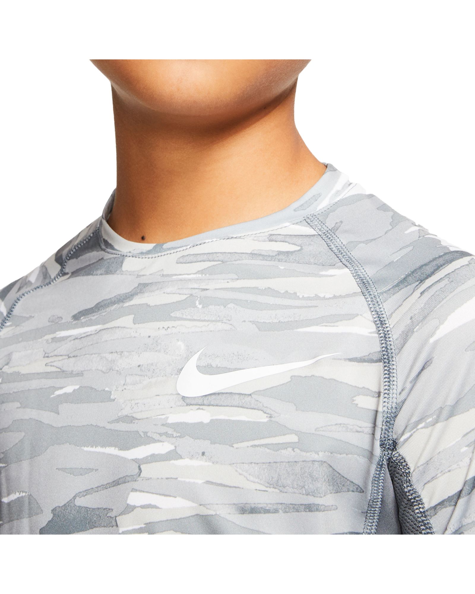 Camiseta de Training  Nike Pro Junior Gris - Fútbol Factory