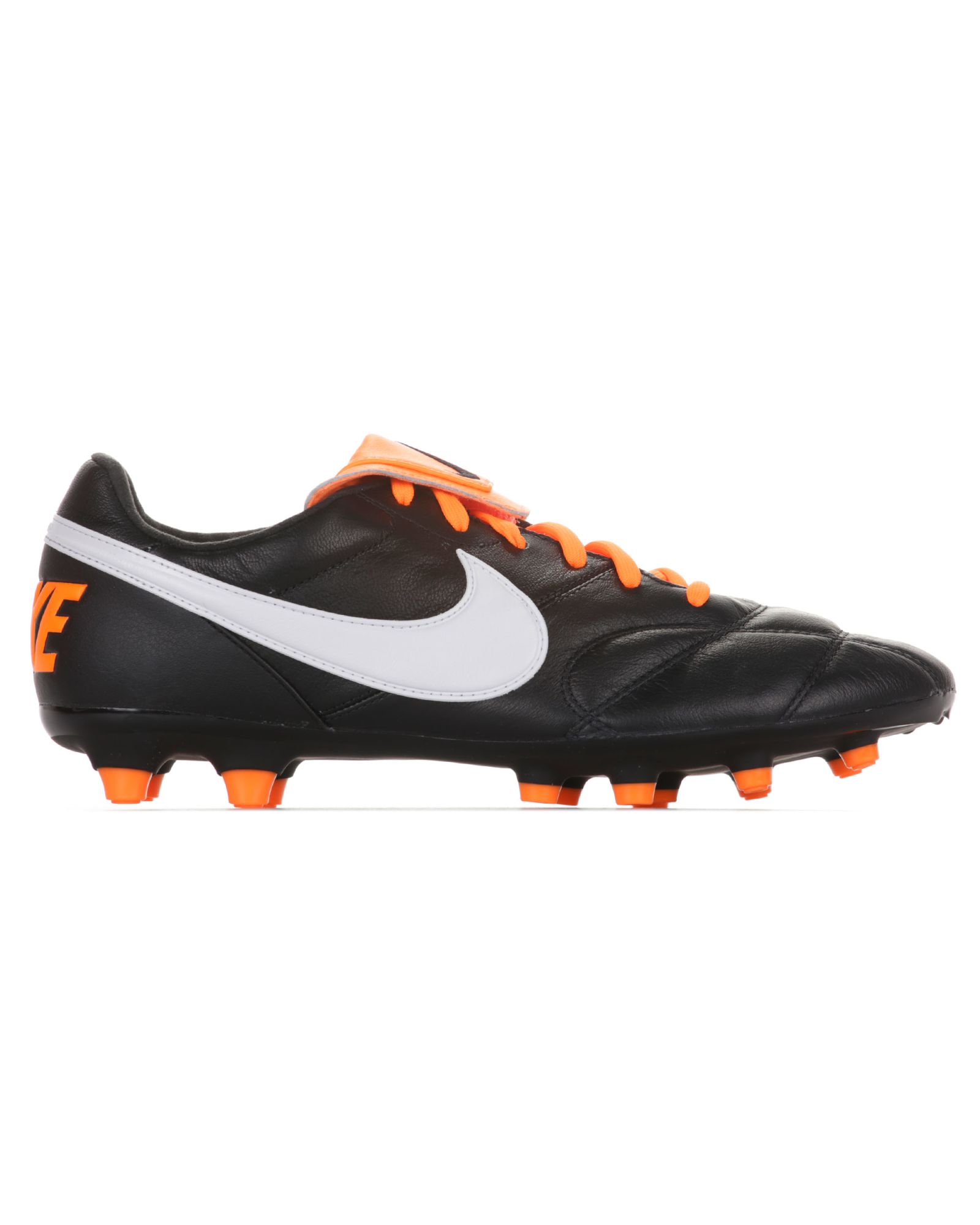 Botas de Fútbol Premier II FG Negro Naranja - Fútbol Factory