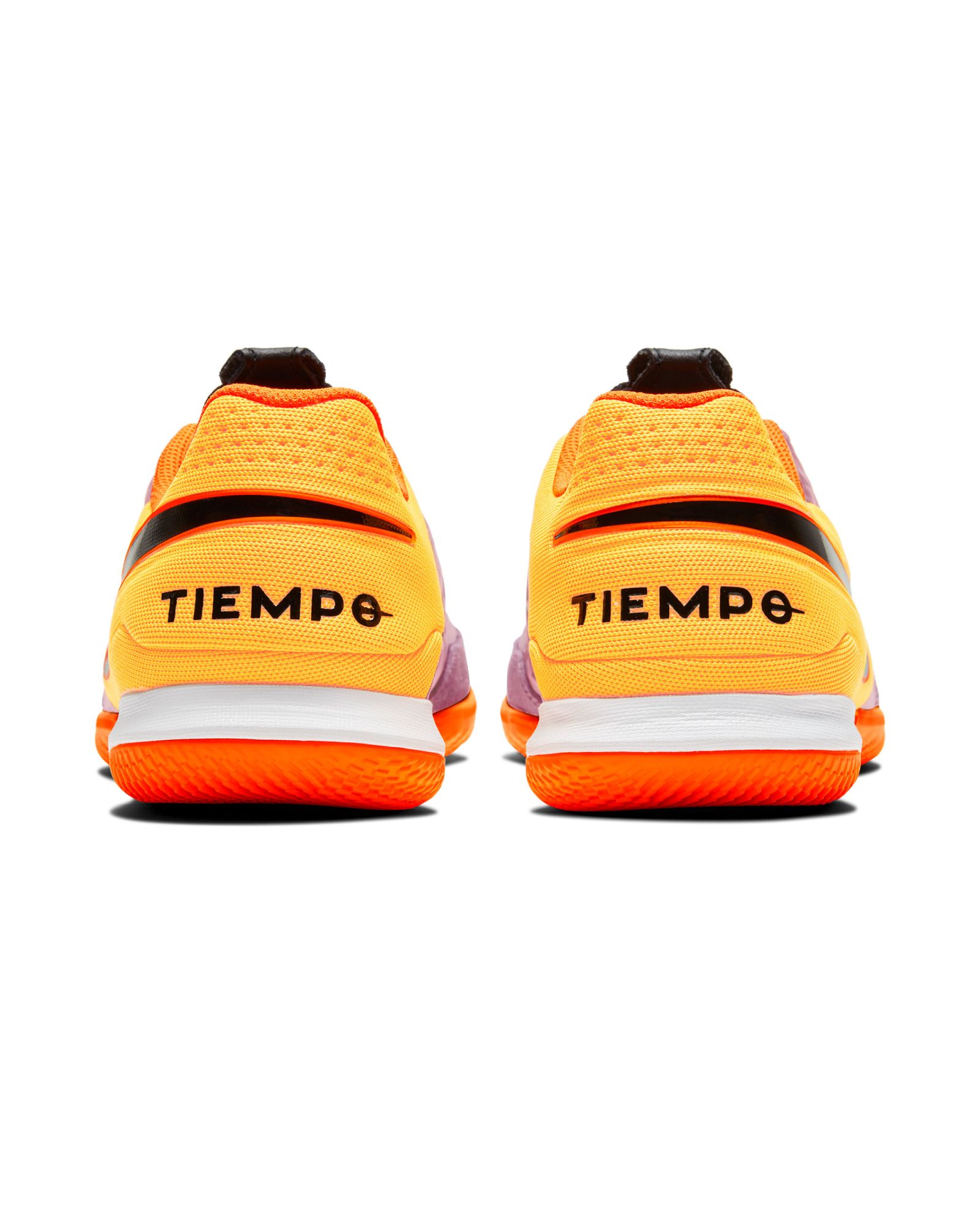 Zapatillas de Fútbol Sala Tiempo Legend 8 Academy Negro Naranja - Fútbol Factory