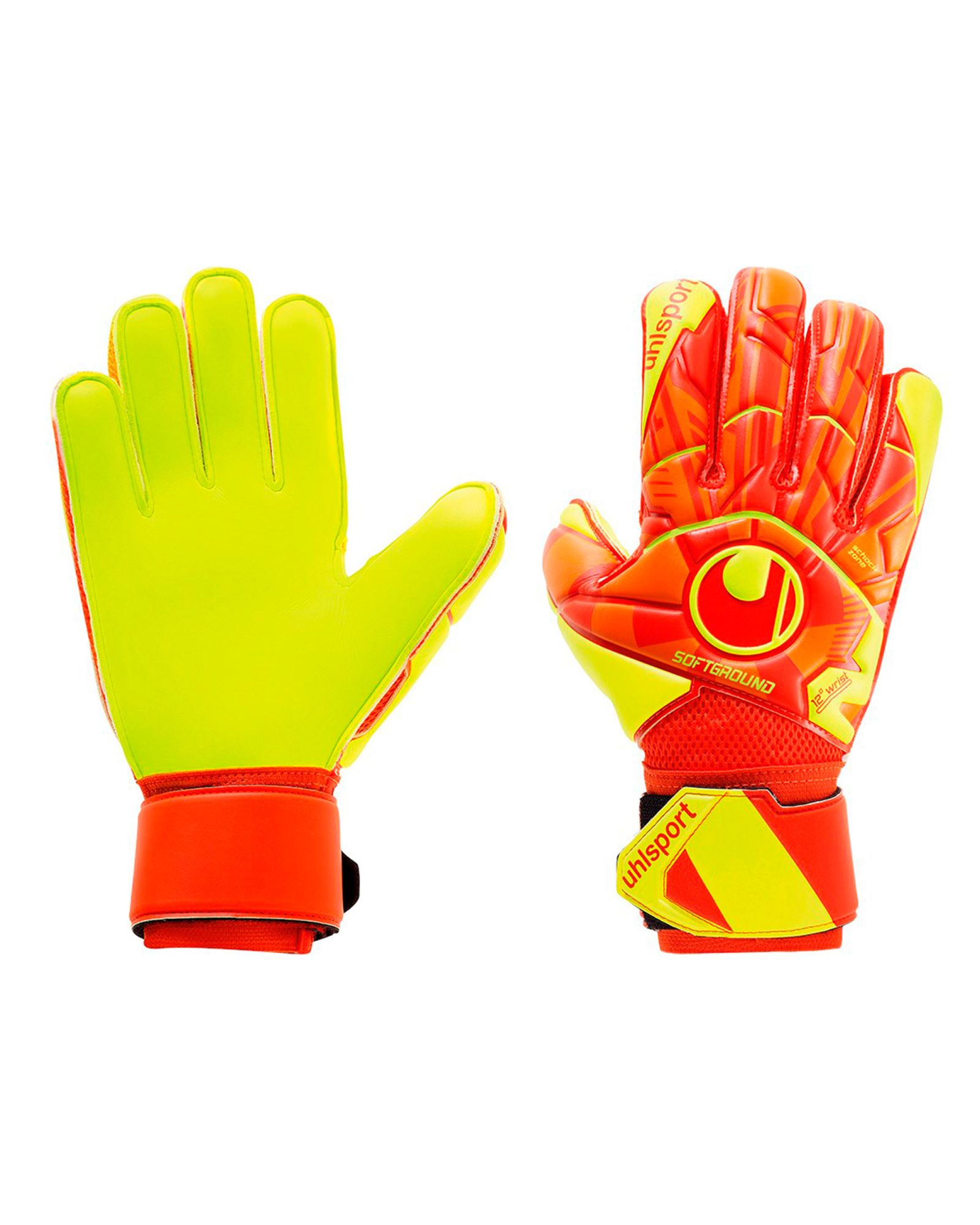 Guantes Dynamic Impulse Soft Flex Frame Junior Amarillo - Fútbol Factory