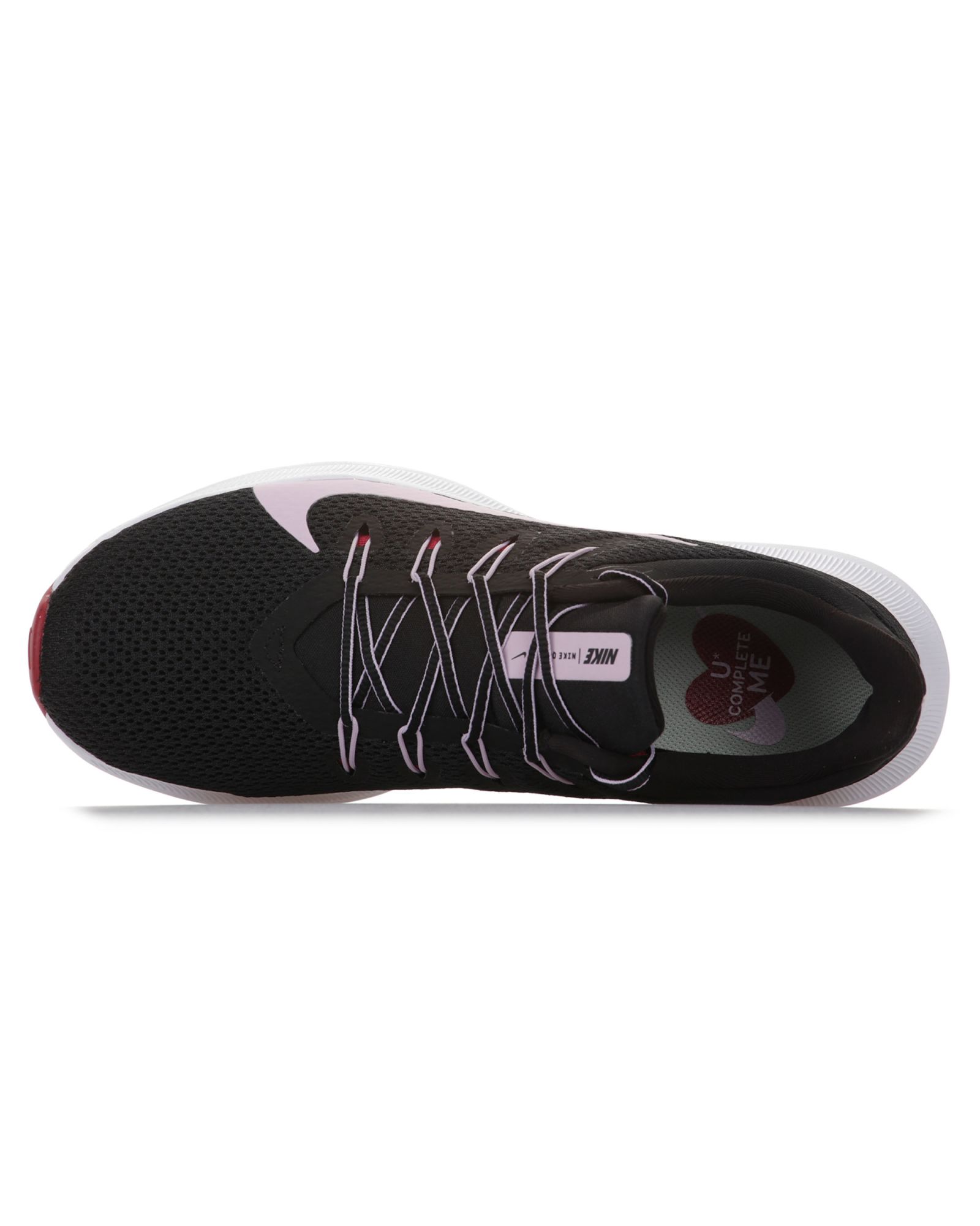 Zapatillas de Running Quest 2 Mujer Negro - Fútbol Factory