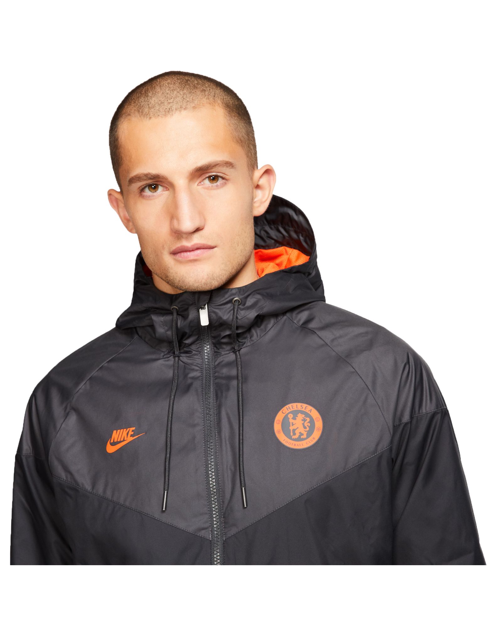 Chaqueta de Paseo Chelsea FC 2019/2020 Windrunner Negro - Fútbol Factory