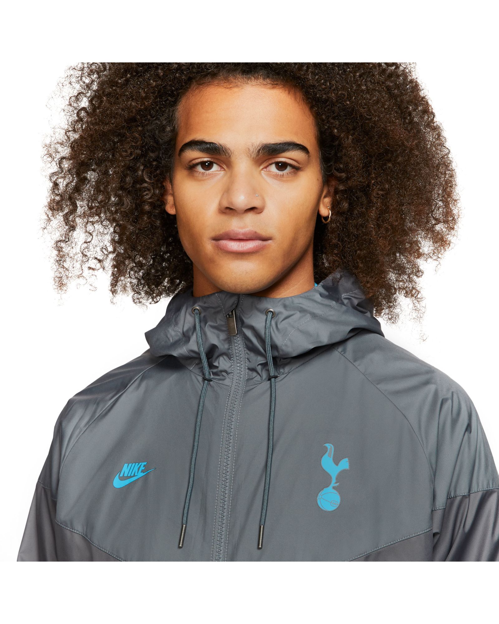 Chaqueta de Paseo Tottenham Hotspurs 2019/2020 Windrunner Gris - Fútbol Factory