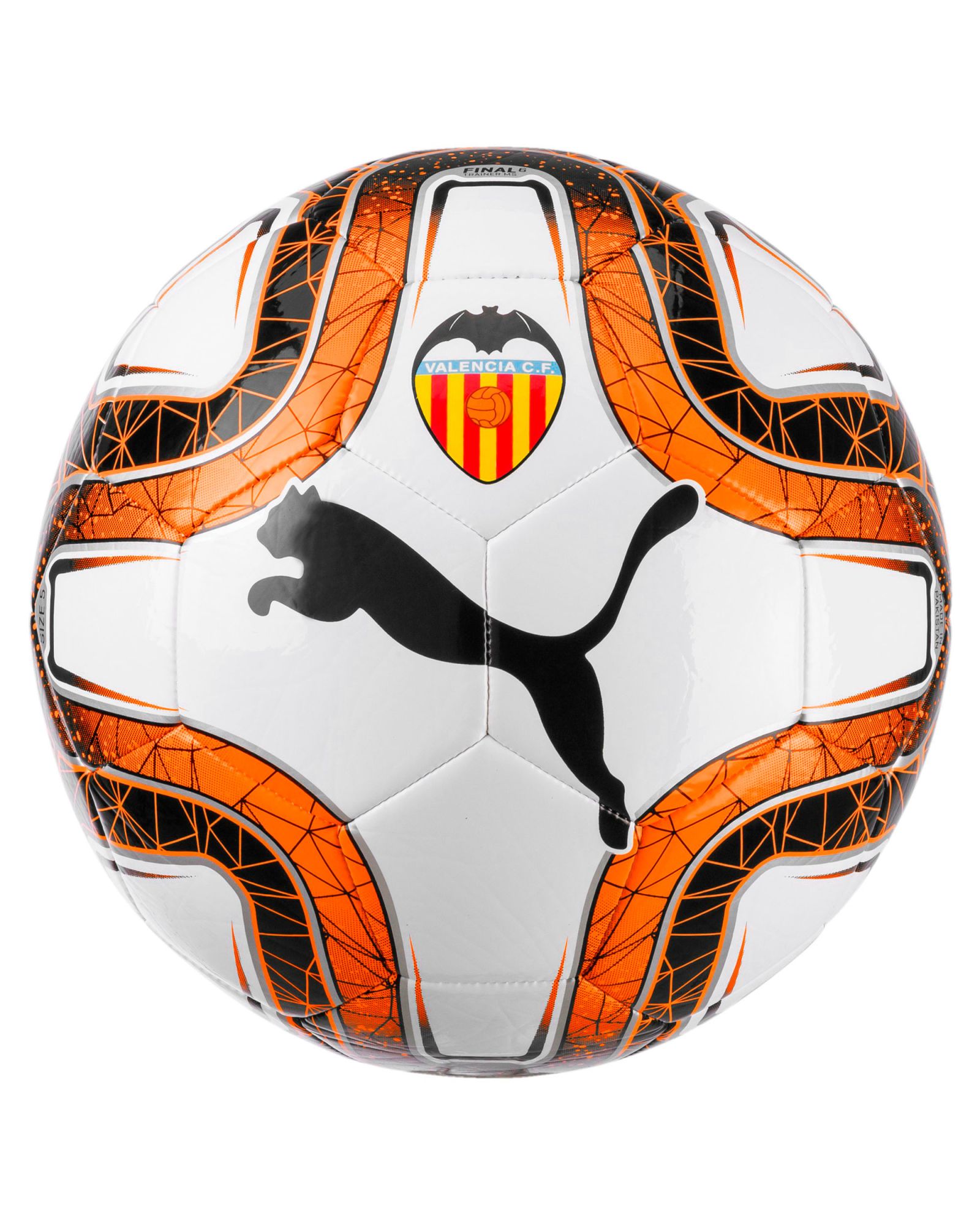 Balón de Fútbol 11 Valencia FC 2019/2020 Final 6 Negro - Fútbol Factory