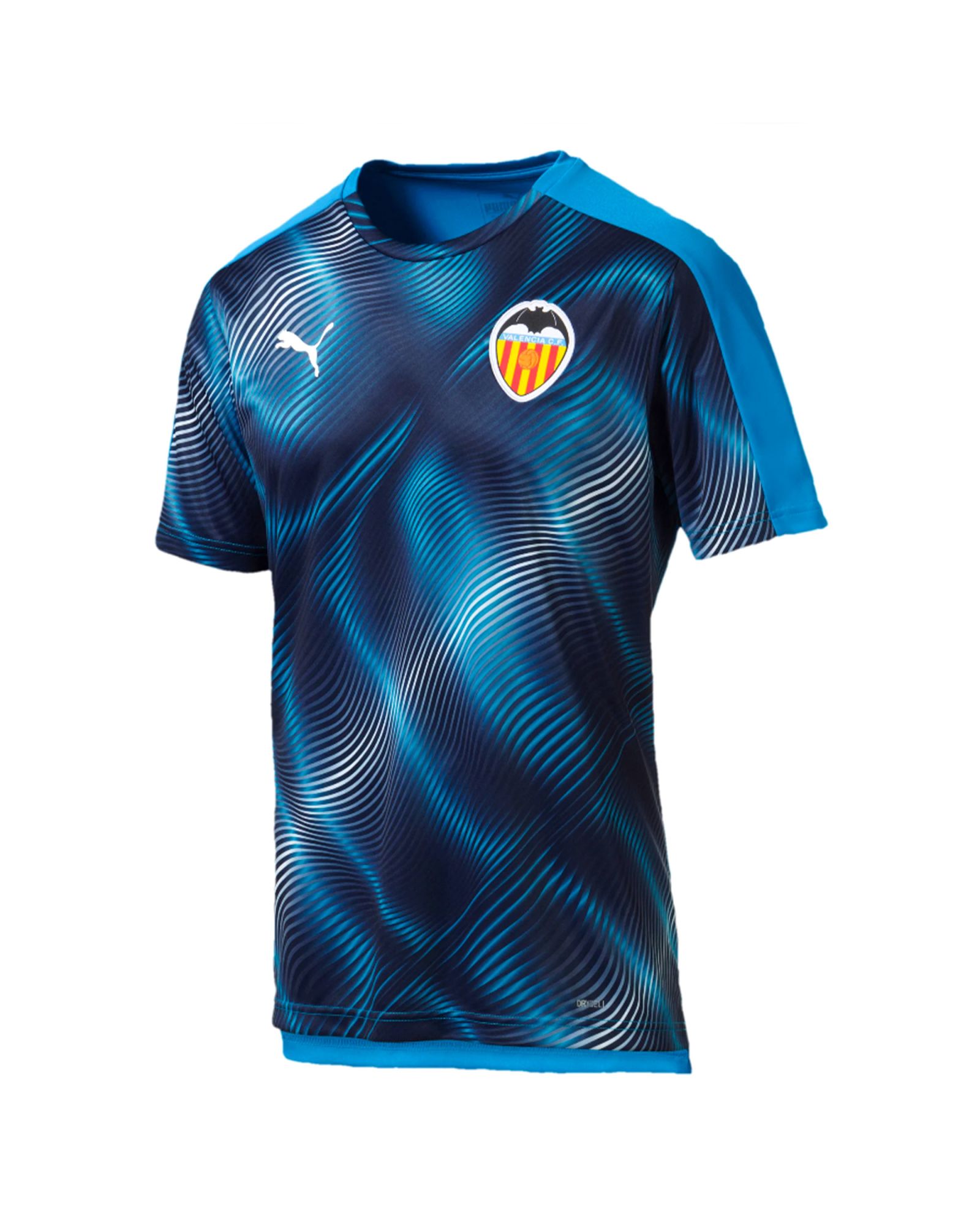 Camiseta Pre-Match Valencia FC 2019/2020 Stadium Azul - Fútbol Factory