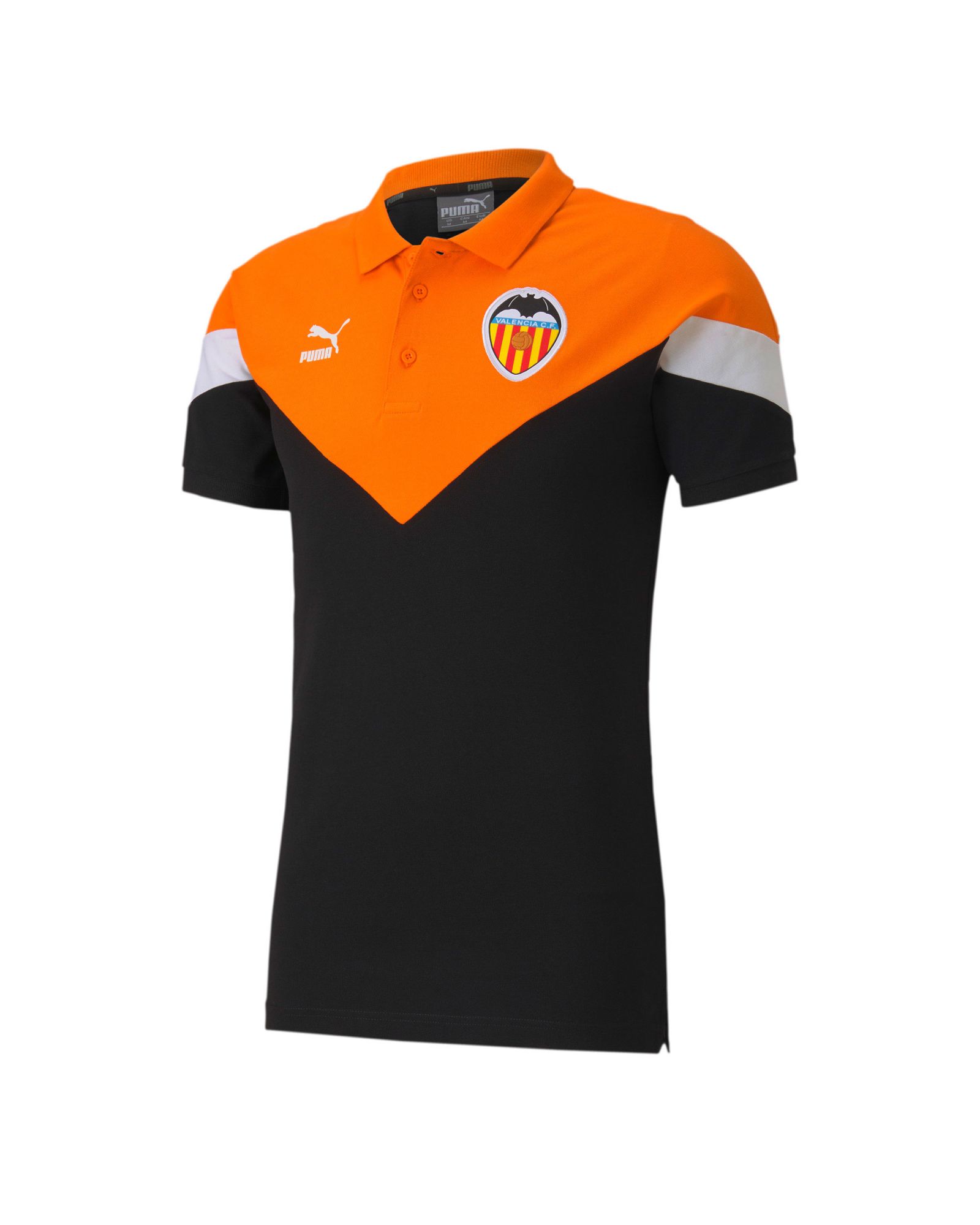 Polo de Paseo Valencia CF 2019/2020 Iconic MSC Negro - Fútbol Factory