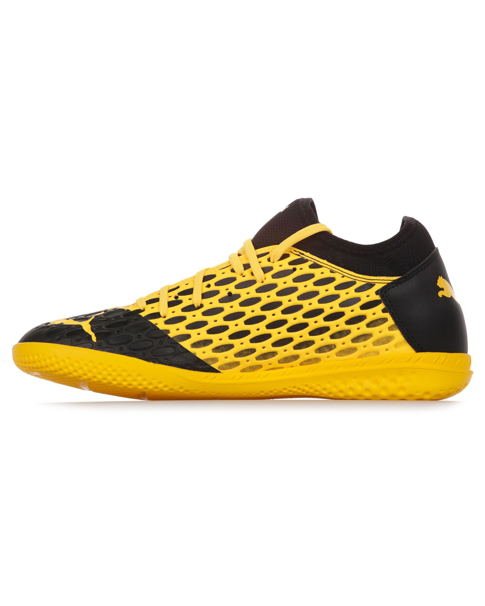 Zapatillas de fútbol sala Puma Future 5.4 IT Amarillo Negro - Fútbol Factory