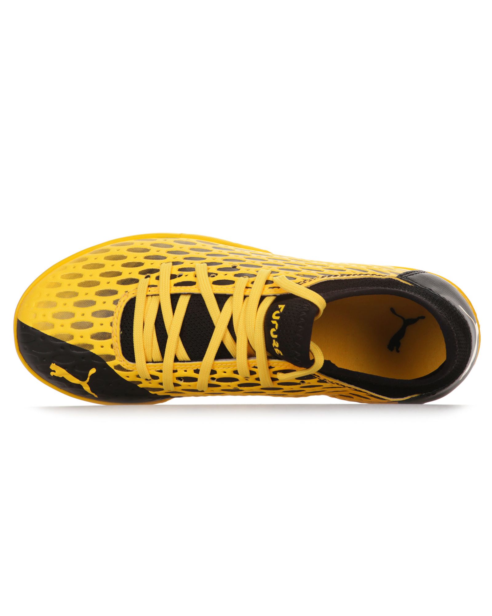 Zapatillas de fútbol sala Puma Future 5.4 IT Junior Amarillo Negro