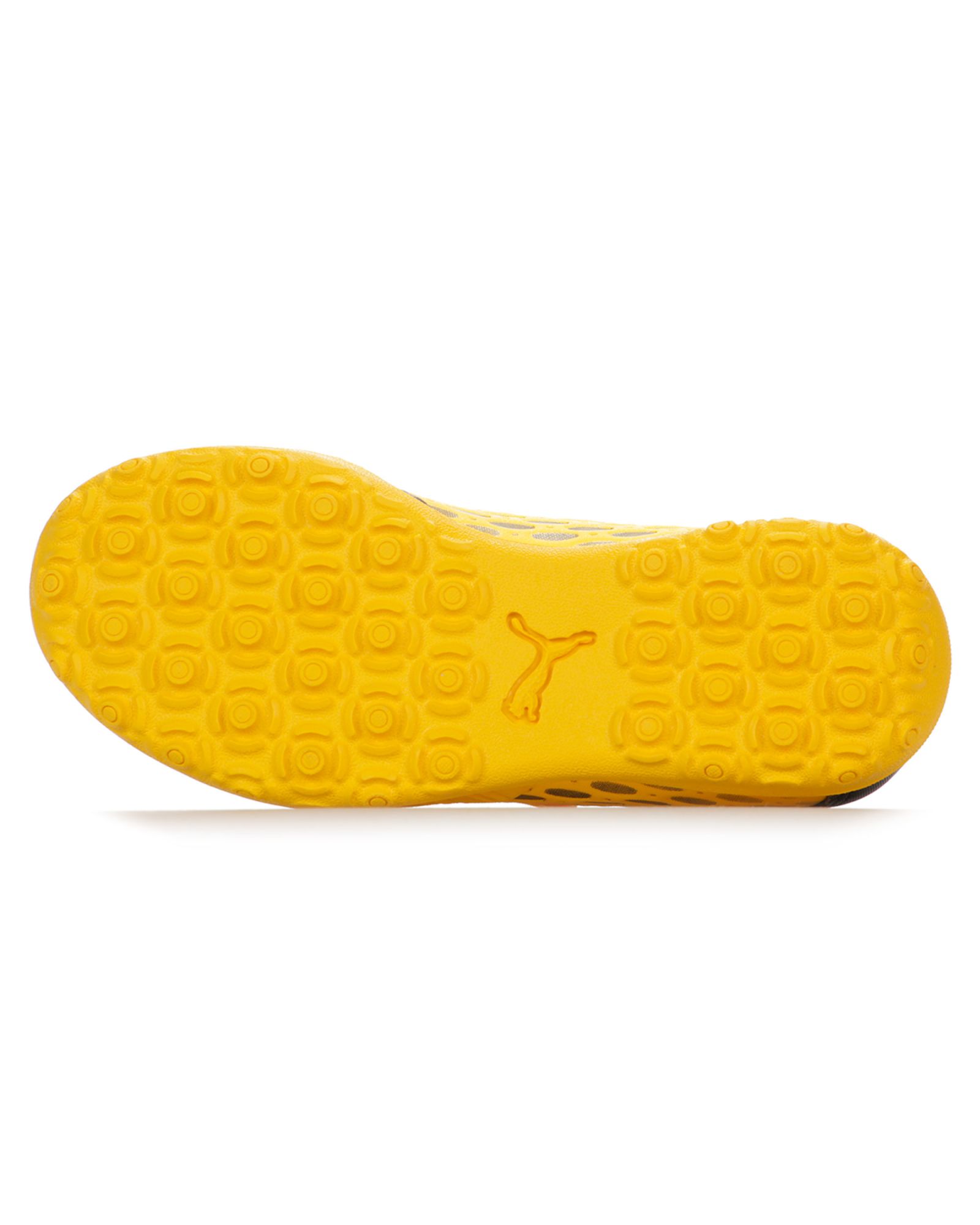 Botas de Fútbol Puma Future 5.4 TF Velcro Junior Amarillo Negro - Fútbol Factory