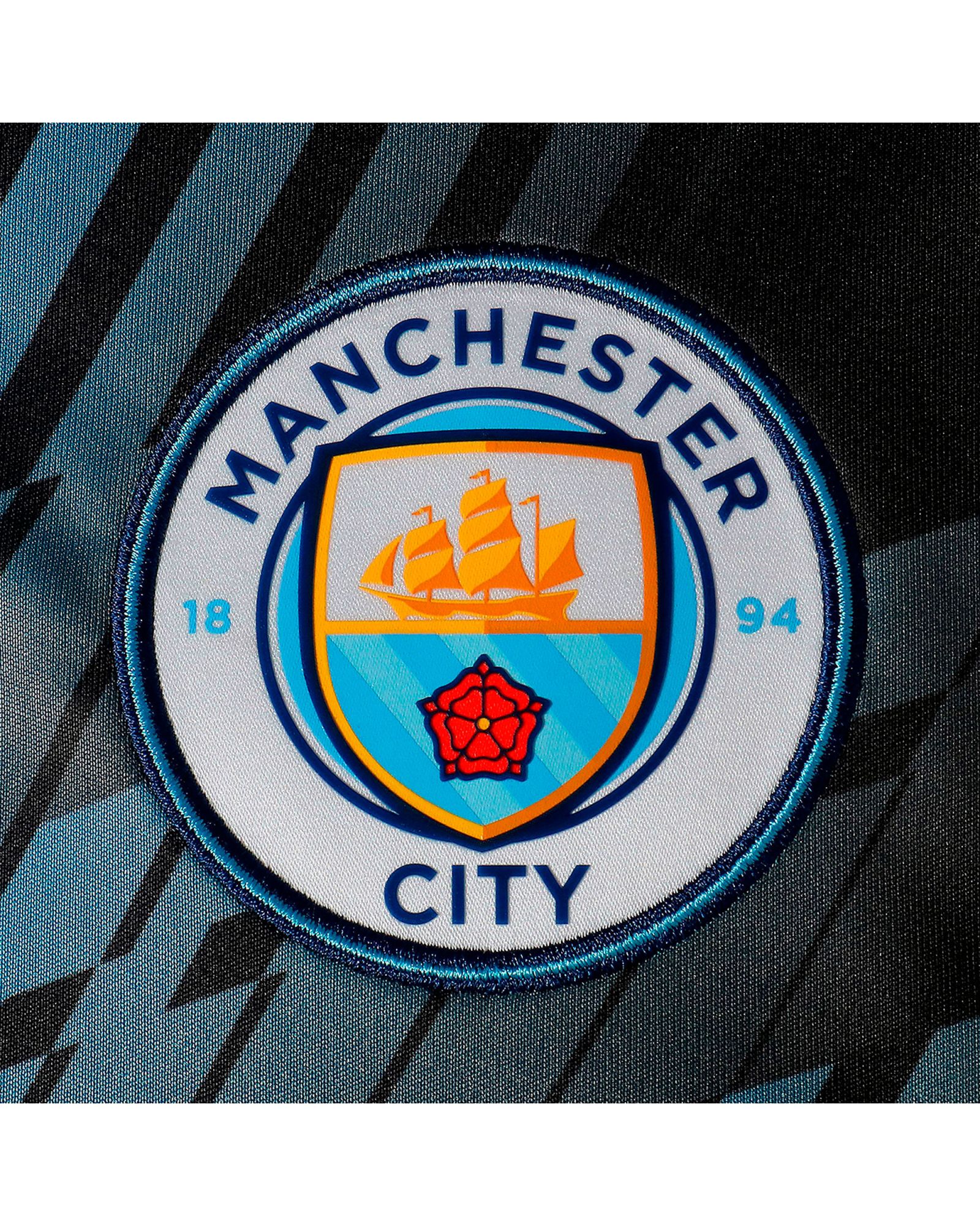 Camiseta Pre-Match Manchester City 2019/2020 Gris - Fútbol Factory