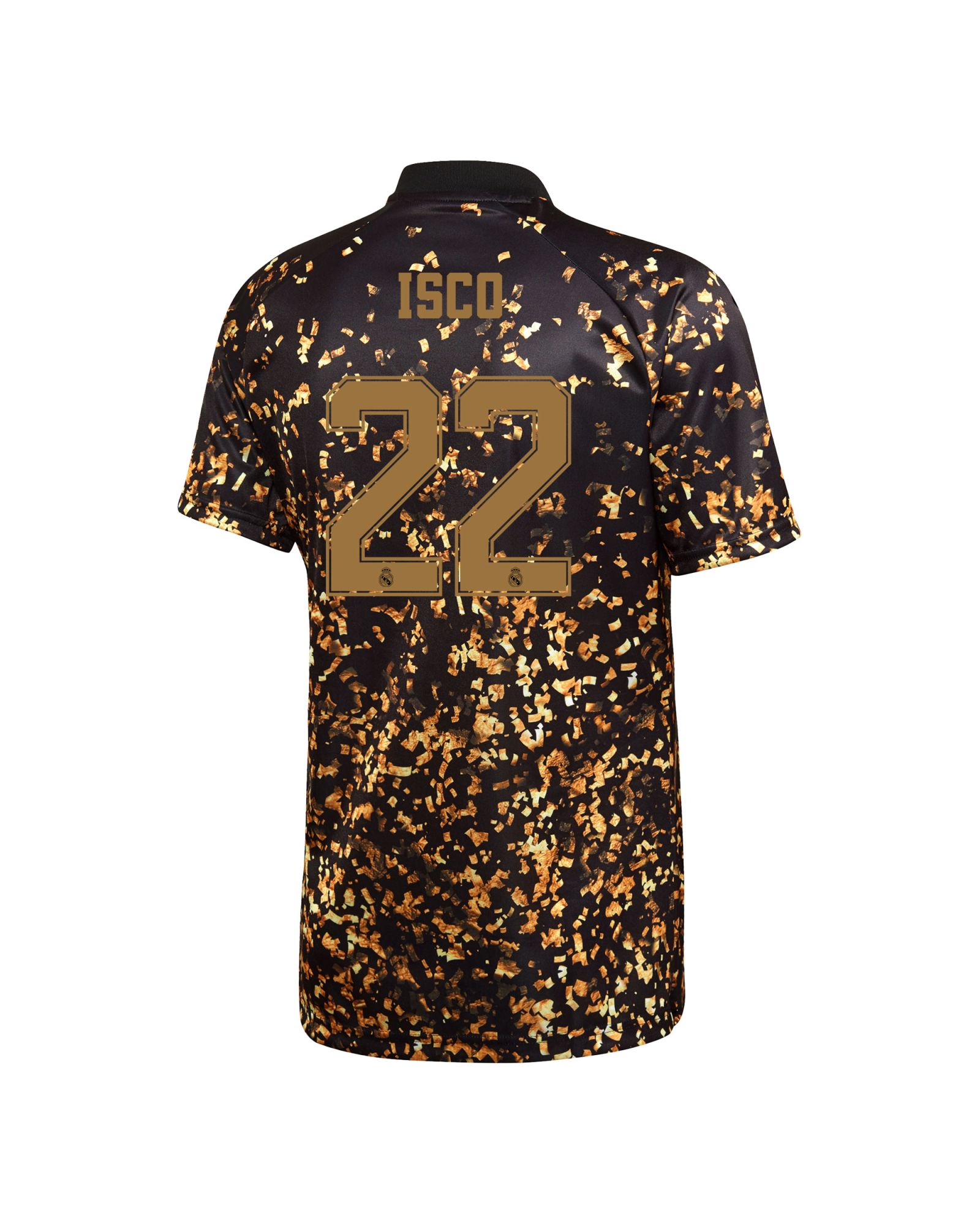 Camiseta 4ª Real Madrid 2019/2020 EA Sports Negro Dorado Isco - Fútbol Factory