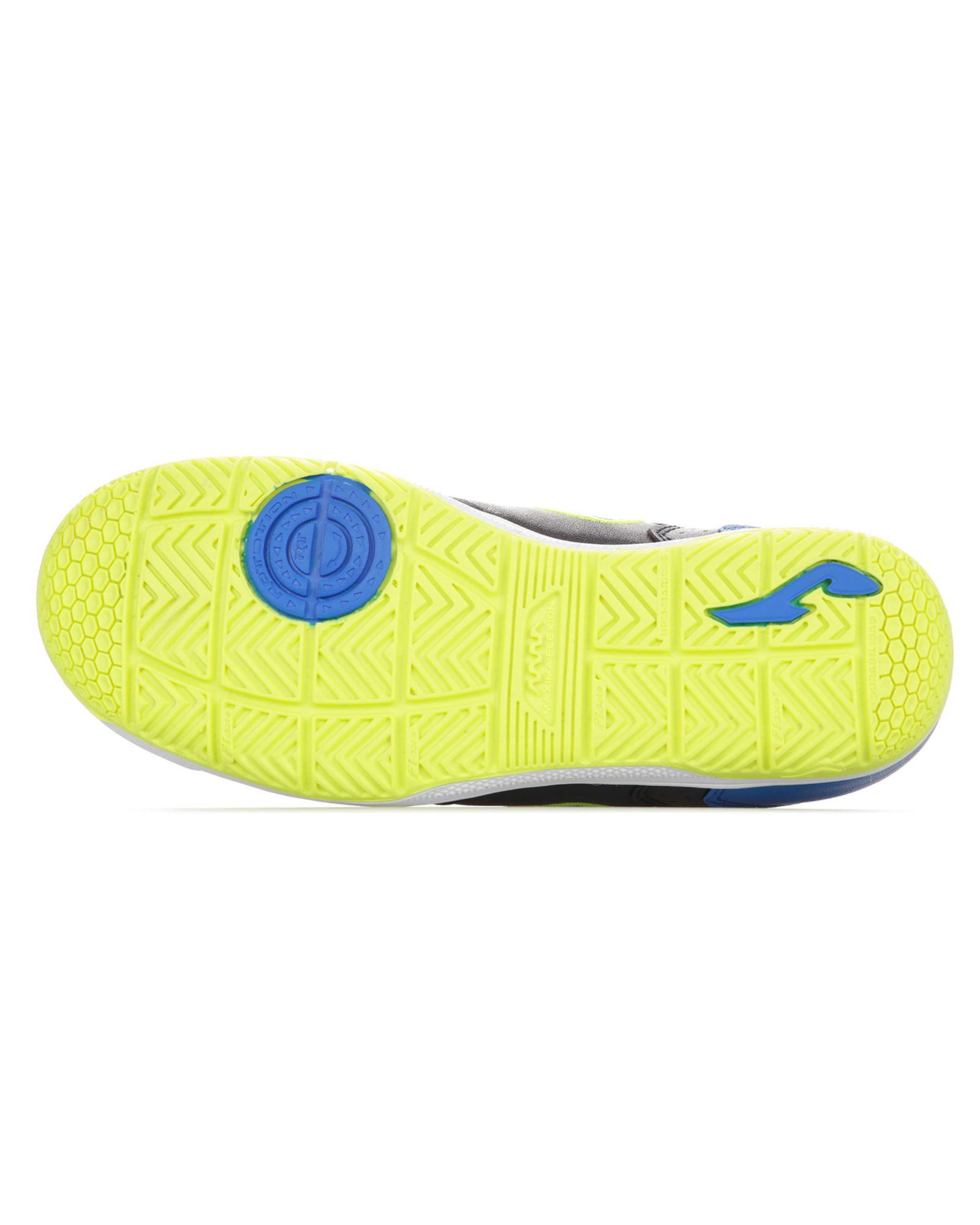 Zapatillas de Fútbol Sala Top Flex Junior Marino Amarillo - Fútbol Factory