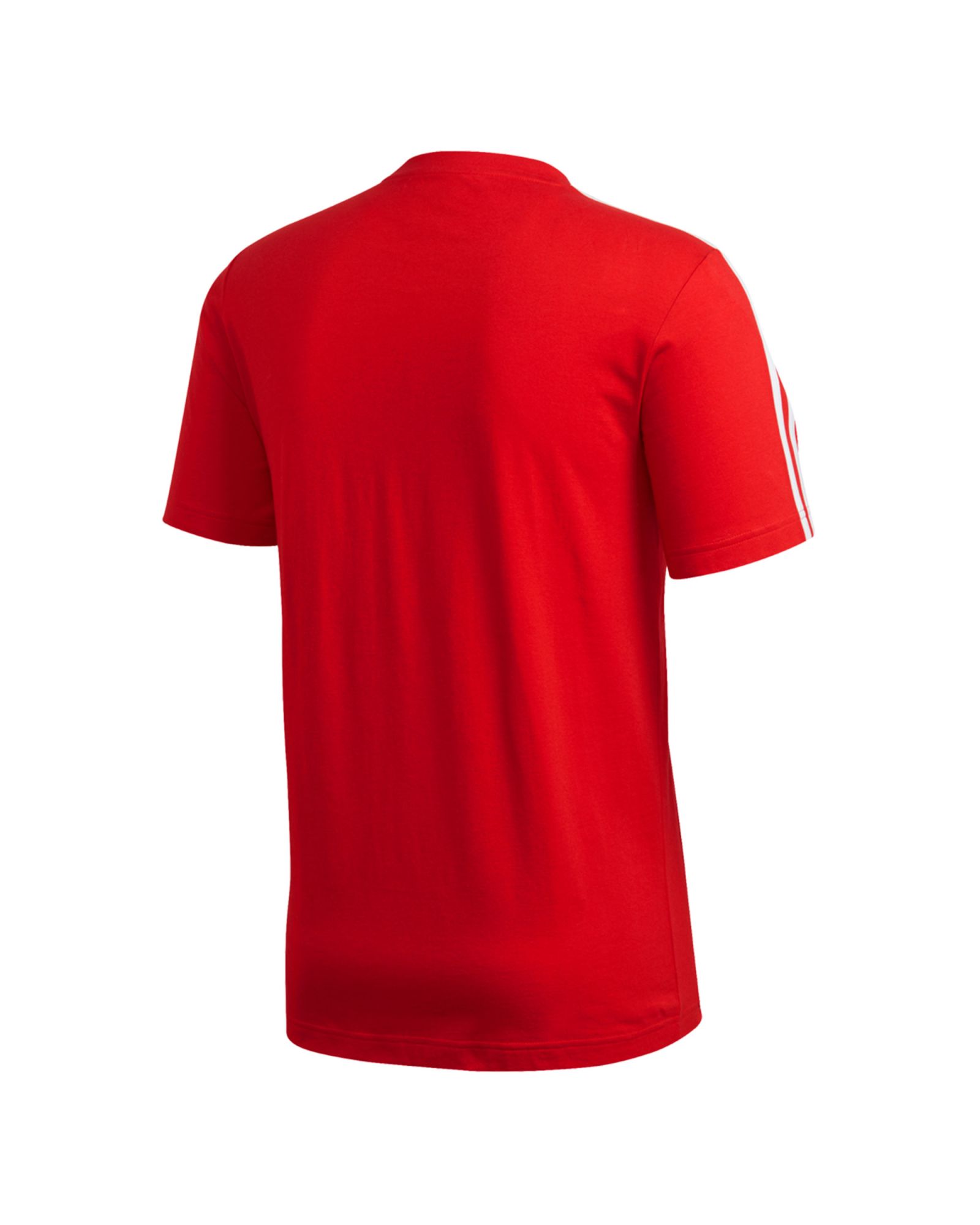 Camiseta de Paseo Essentials Tres Bandas Rojo - Fútbol Factory