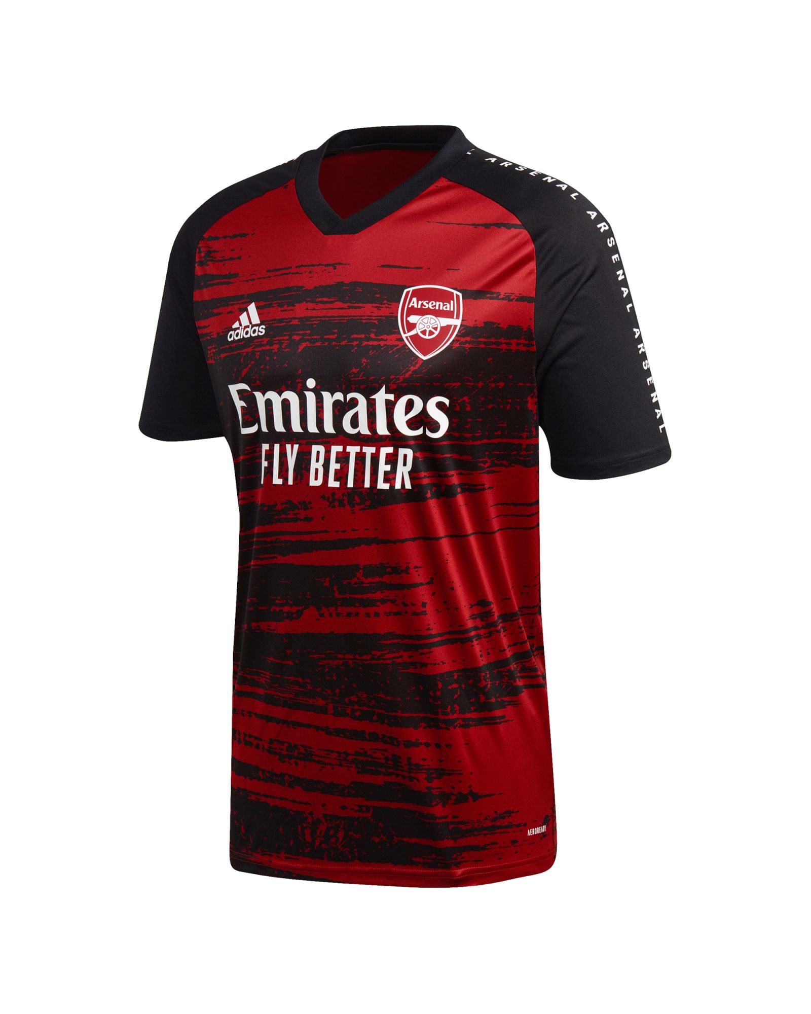 Camiseta de Calentamiento Arsenal FC 2020/2021 Granate - Fútbol Factory