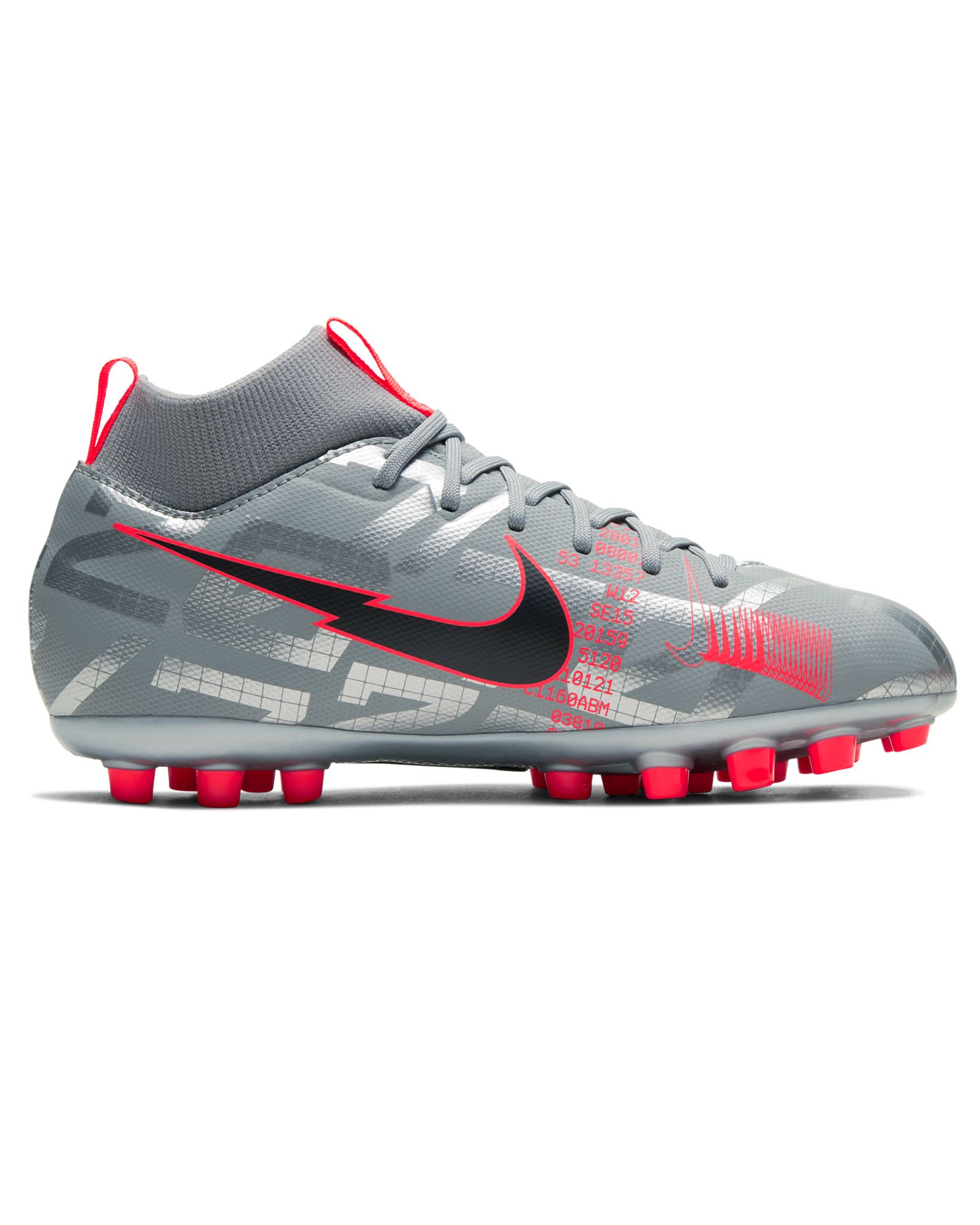 Botas de Fútbol Nike Mercurial Vapor 13 Academy MG Junior Gris - Fútbol Factory