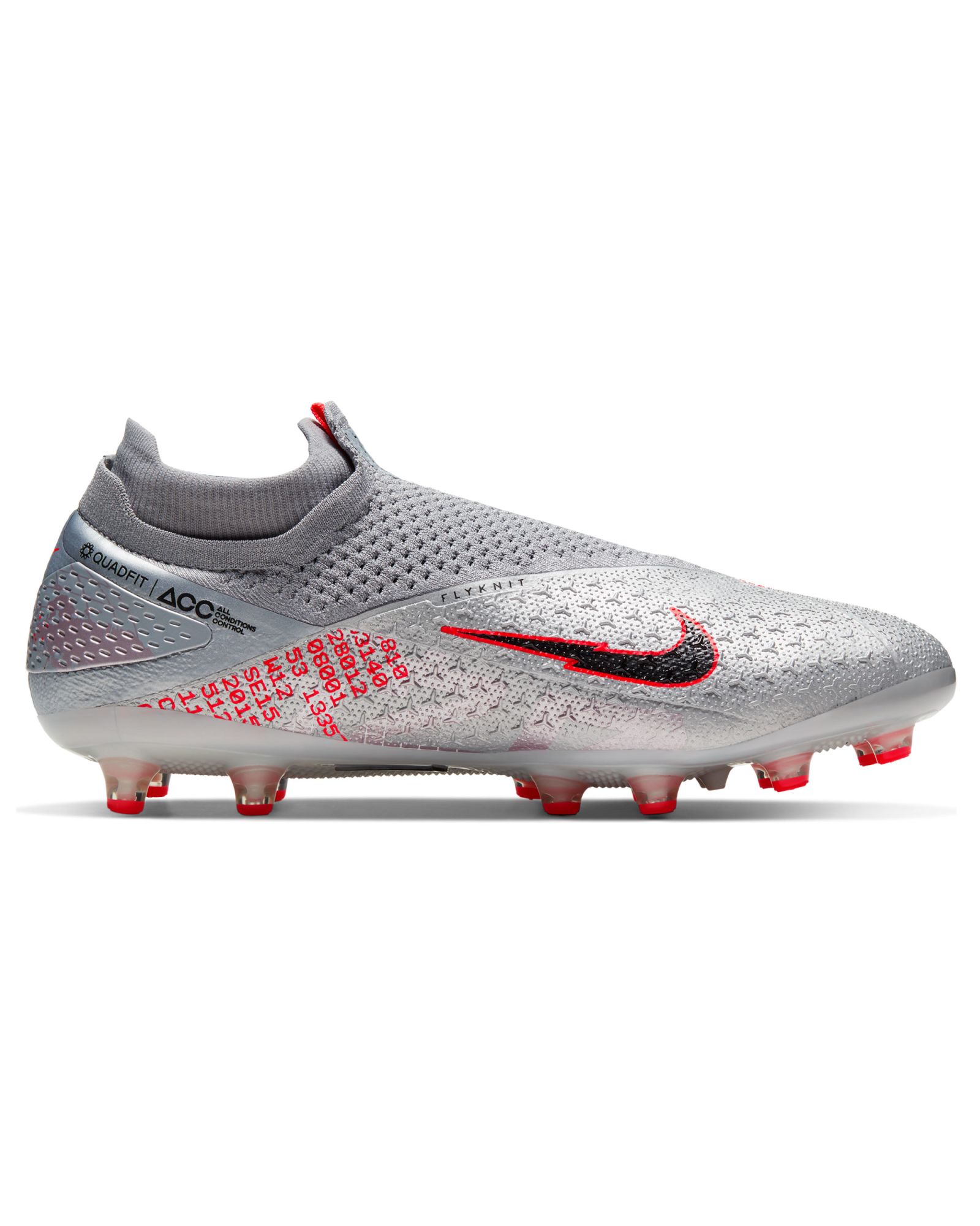 Pisoteando Pedir prestado Responder Botas de fútbol Nike Phantom Vision 2 Elite AG-Pro Gris