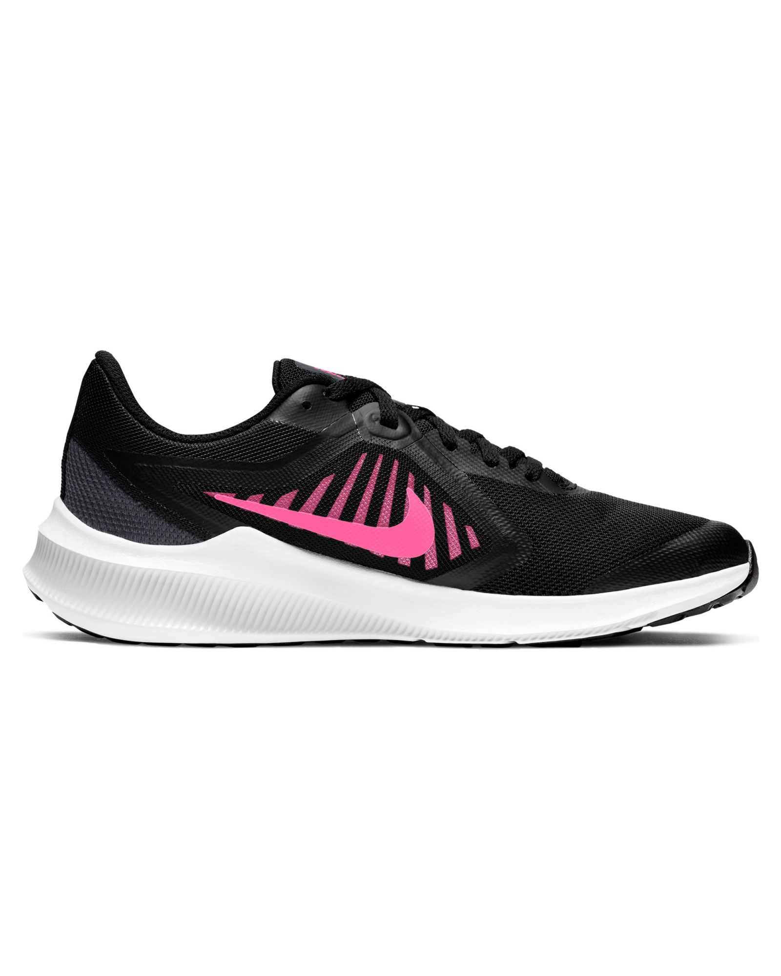 Zapatillas de Running Downshifter 10 Junior Negro Rosa - Fútbol Factory