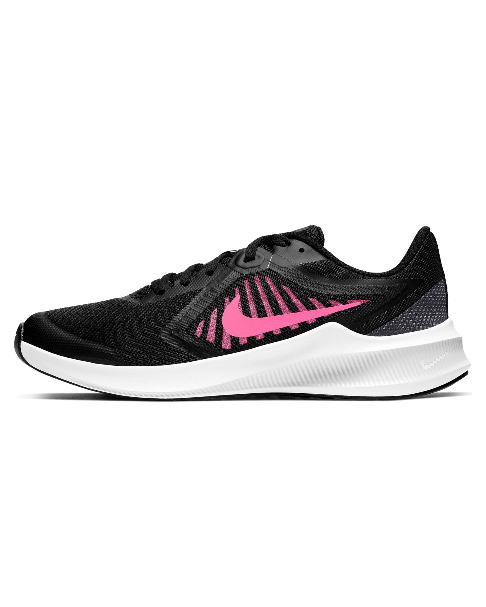 Zapatillas de Running Downshifter 10 Junior Negro Rosa - Fútbol Factory