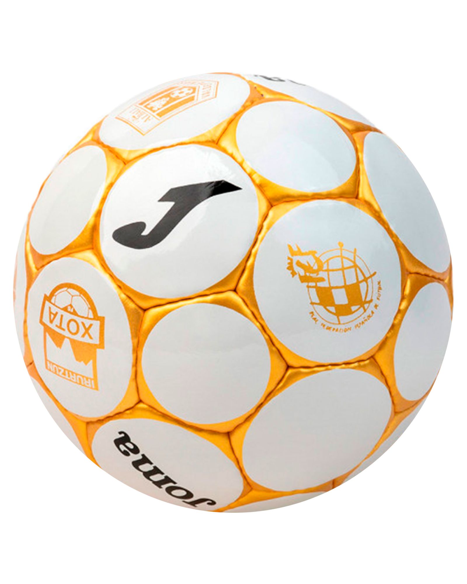 Minibalón Fútbol Sala Copa España 2020 Blanco Dorado - Fútbol Factory