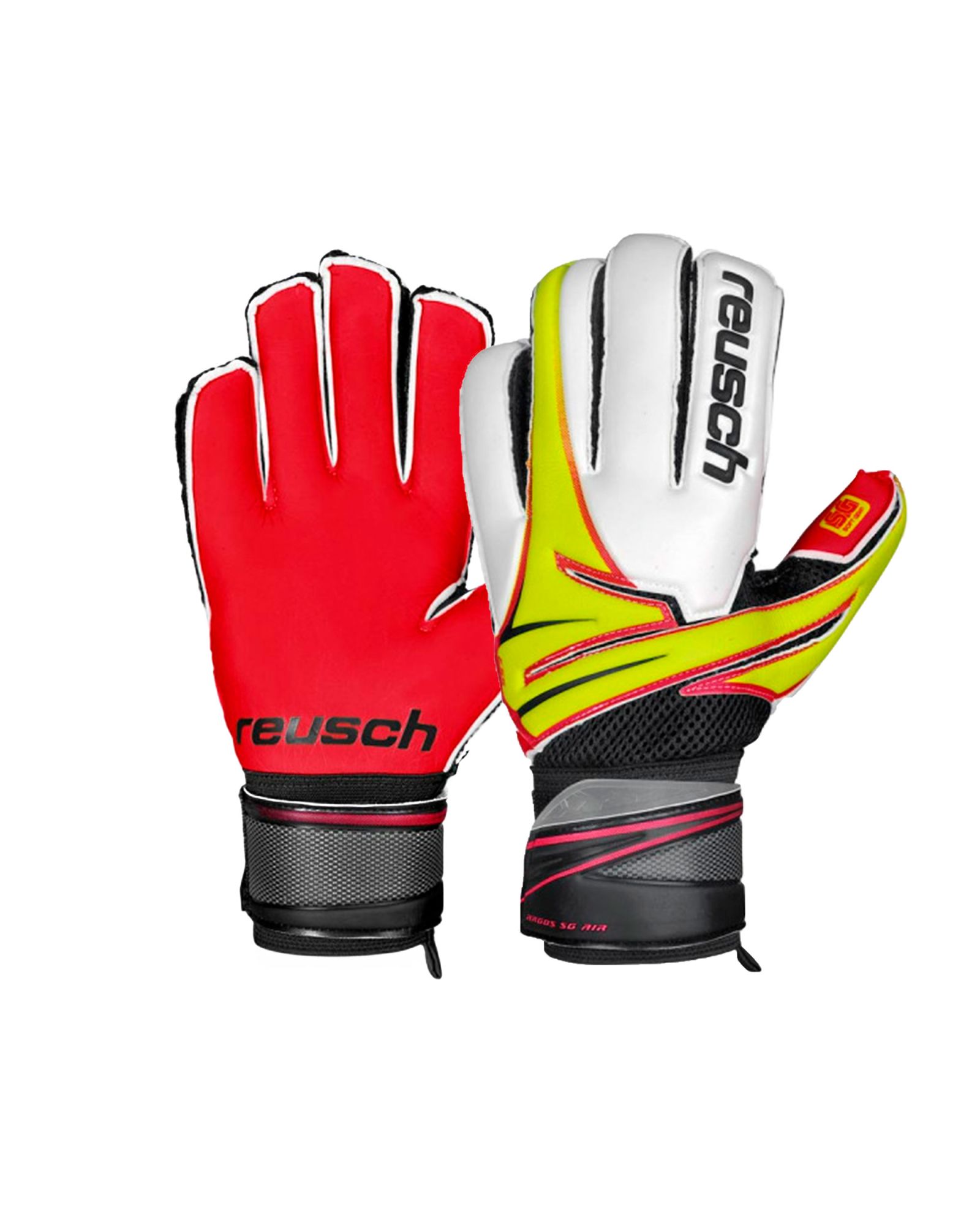 Guantes Argos SG Plus Amarillo Rojo - Fútbol Factory