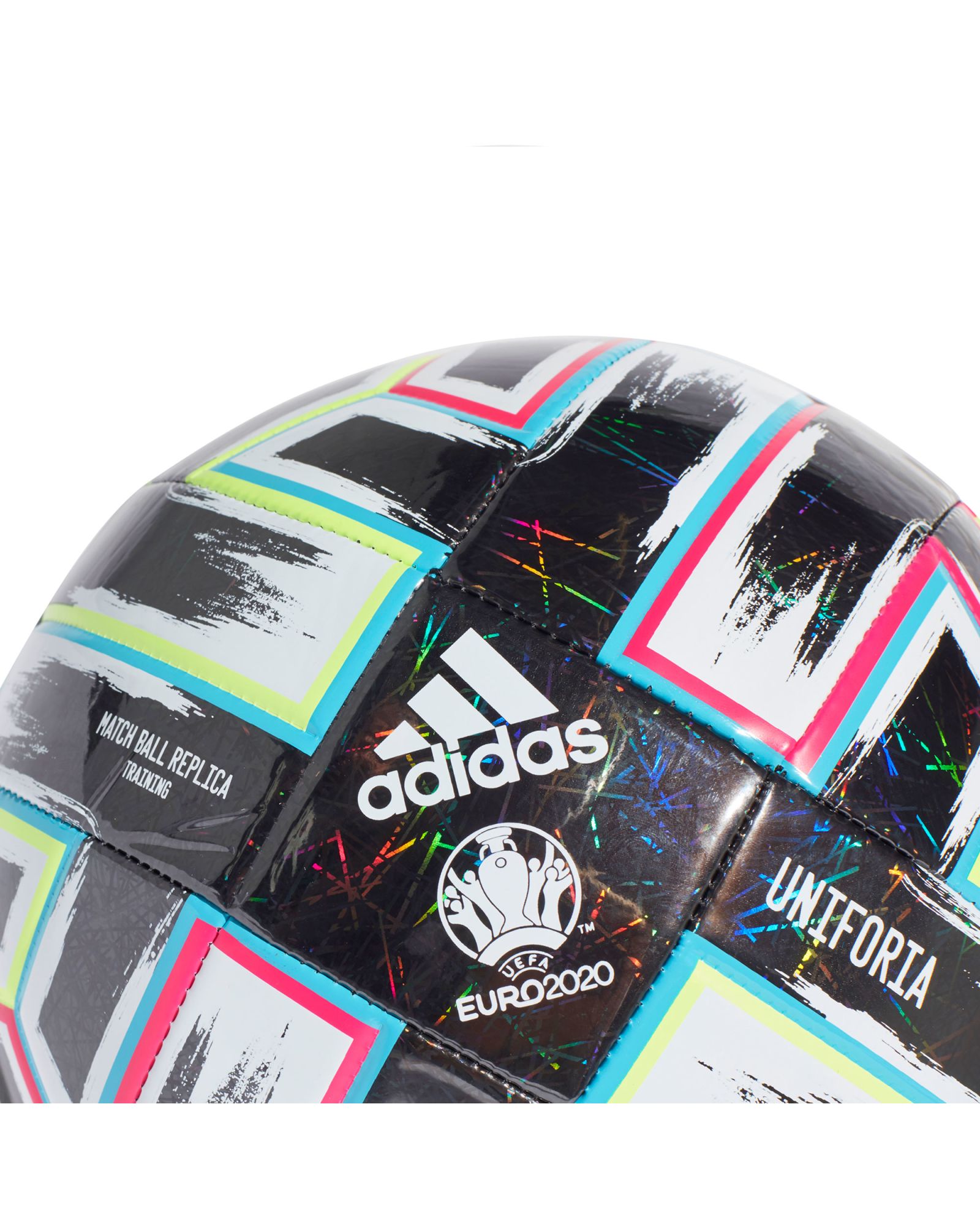 Balón de Fútbol 11 Uniforia Training EURO 2020 Negro - Fútbol Factory