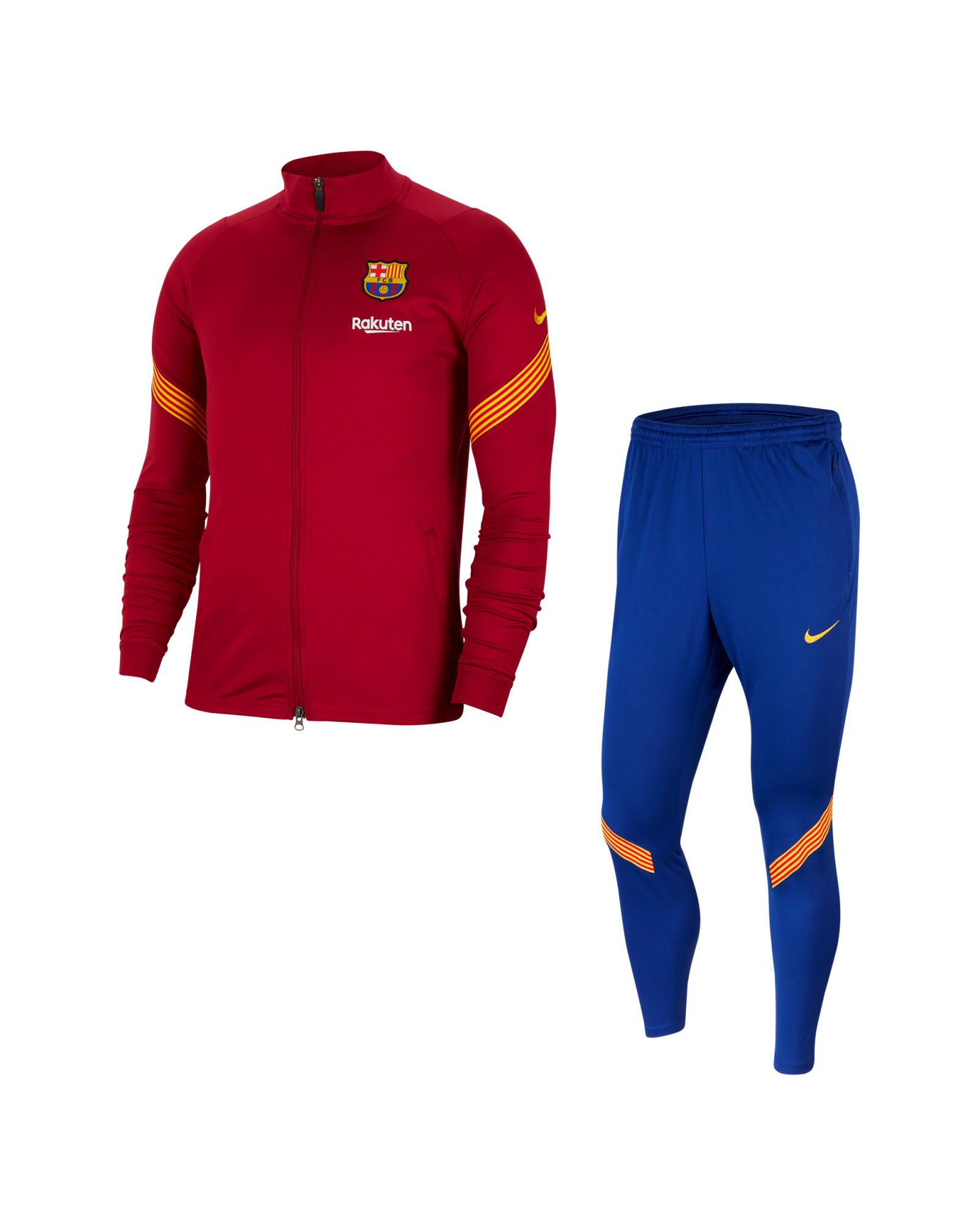 Chandal de Training Strike FC Barcelona Rojo Azul