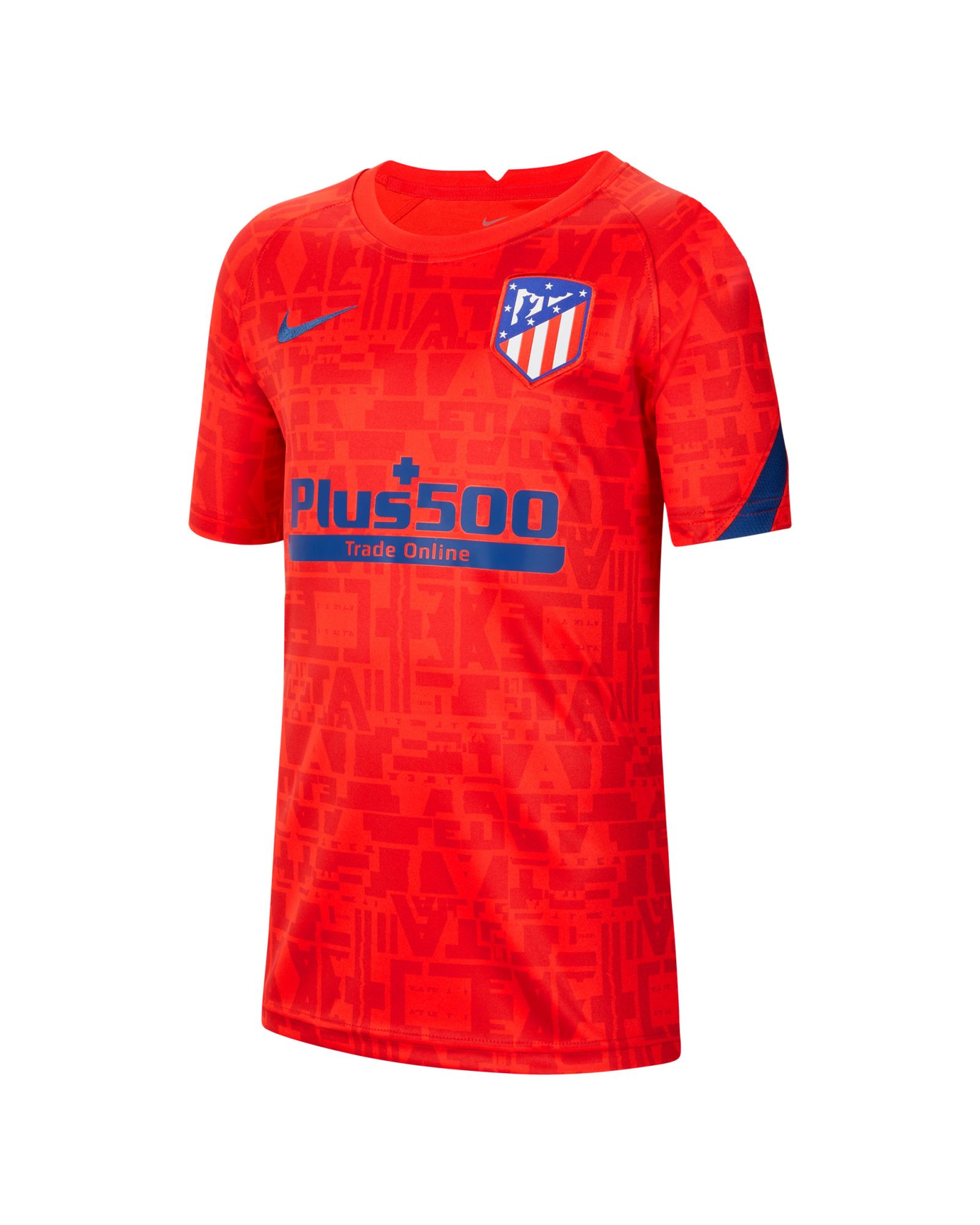 Camiseta de Calentamiento Atlético de Madrid 2020/2021 Rojo - Fútbol Factory