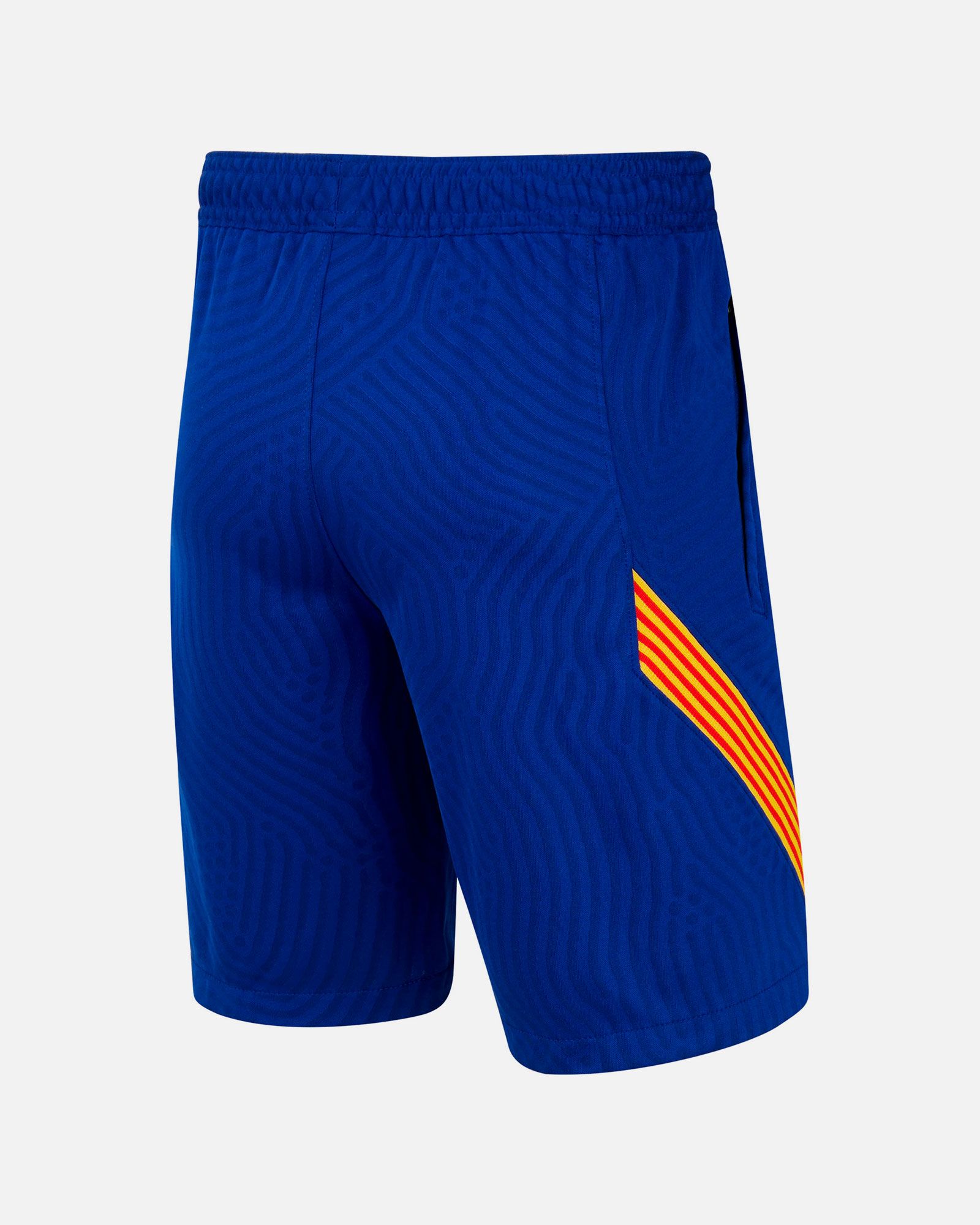 Pantalón Corto de Training FC Barcelona 2020/2021 Strike Junior Azul - Fútbol Factory