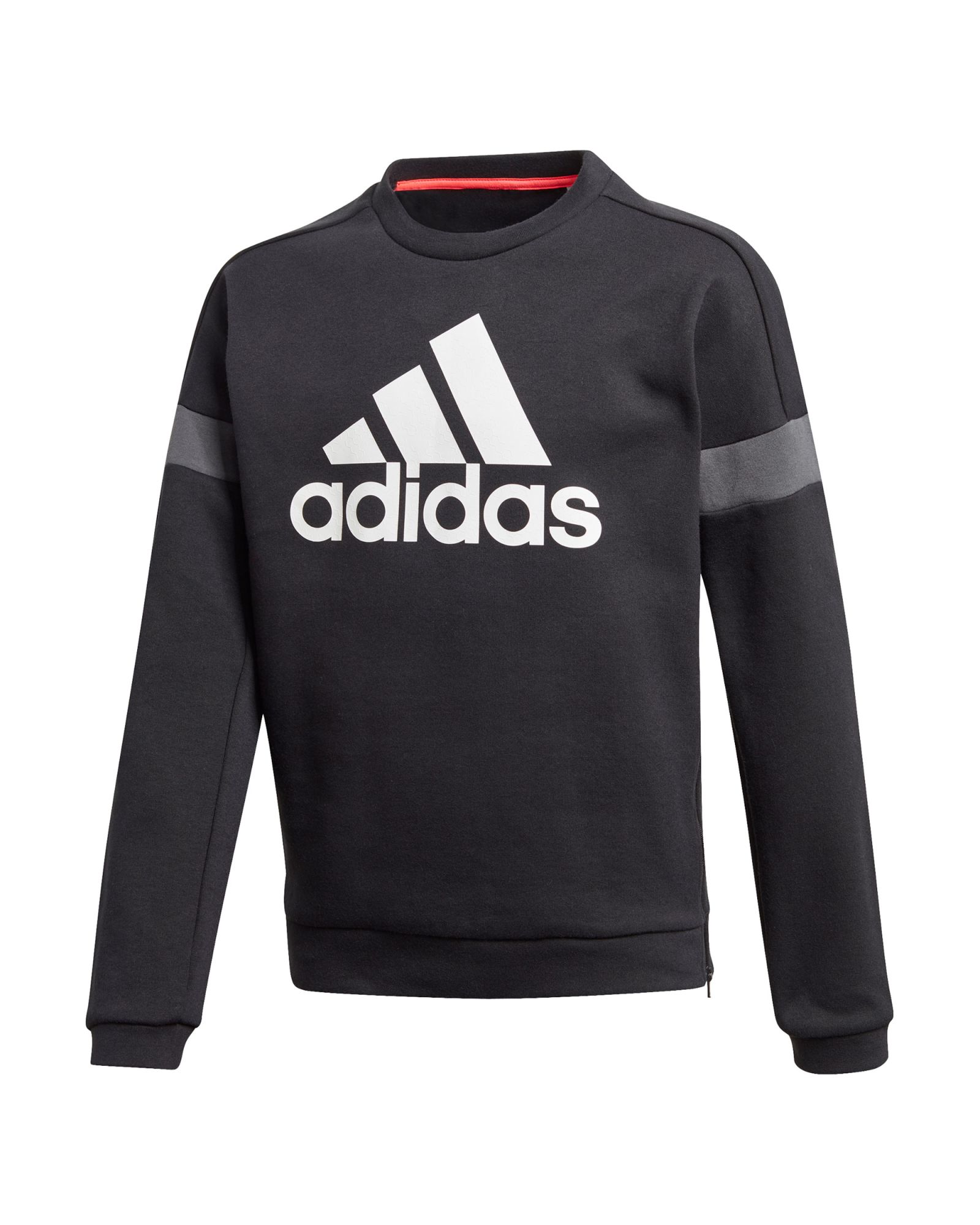 Sudadera de Paseo Branded Crew Negro - Fútbol Factory