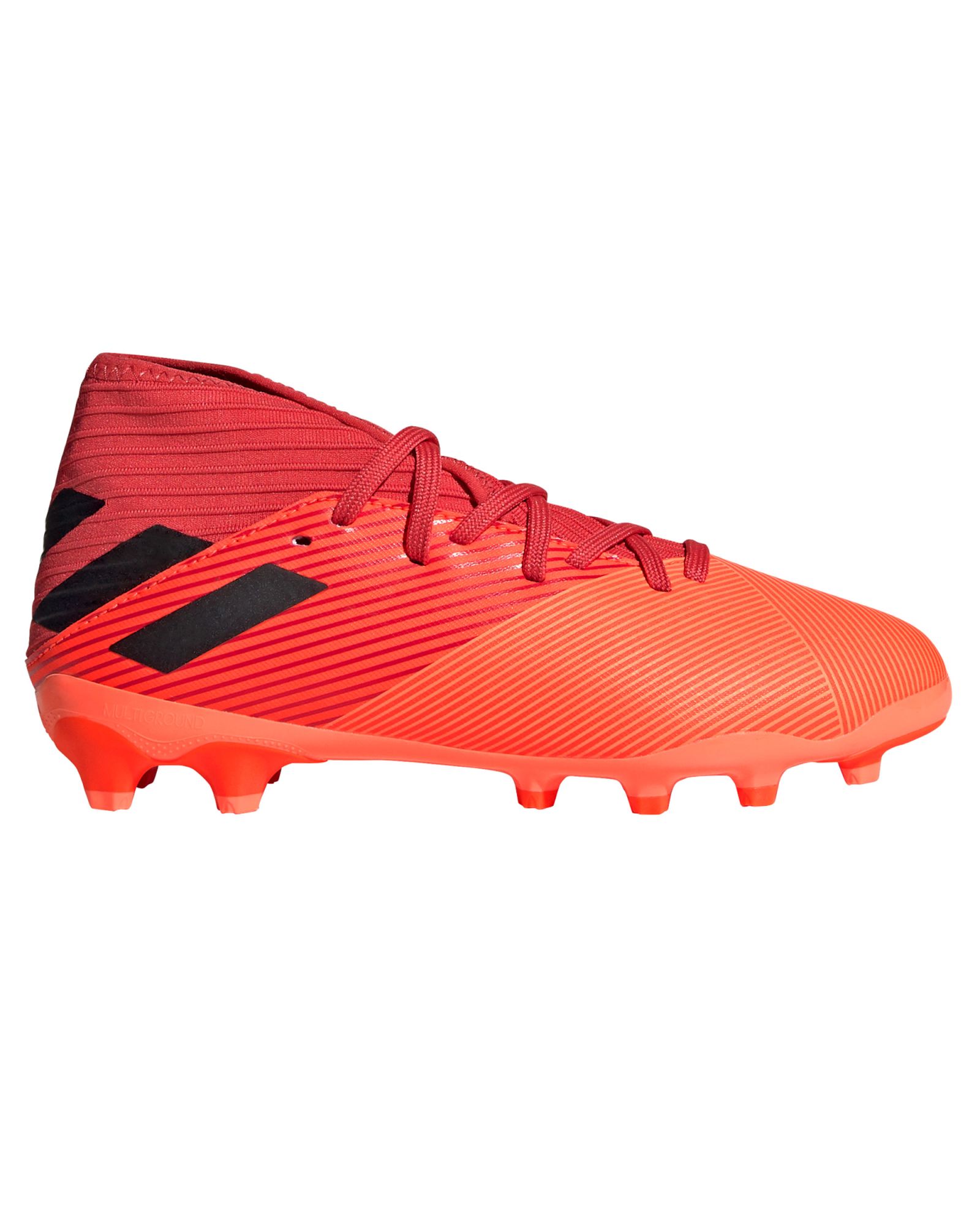 Botas de fútbol adidas Nemeziz 19.3 MG Junior Naranja - Fútbol Factory