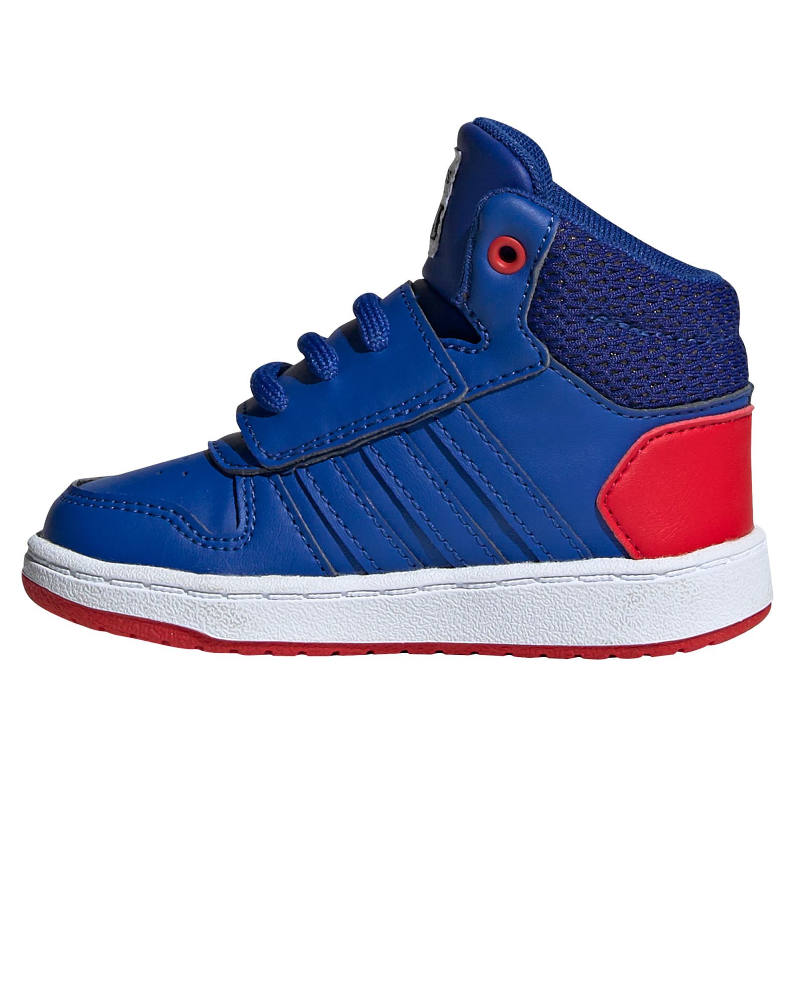 Zapatillas Hoops Mid 2.0 Junior Azul Rojo - Fútbol Factory