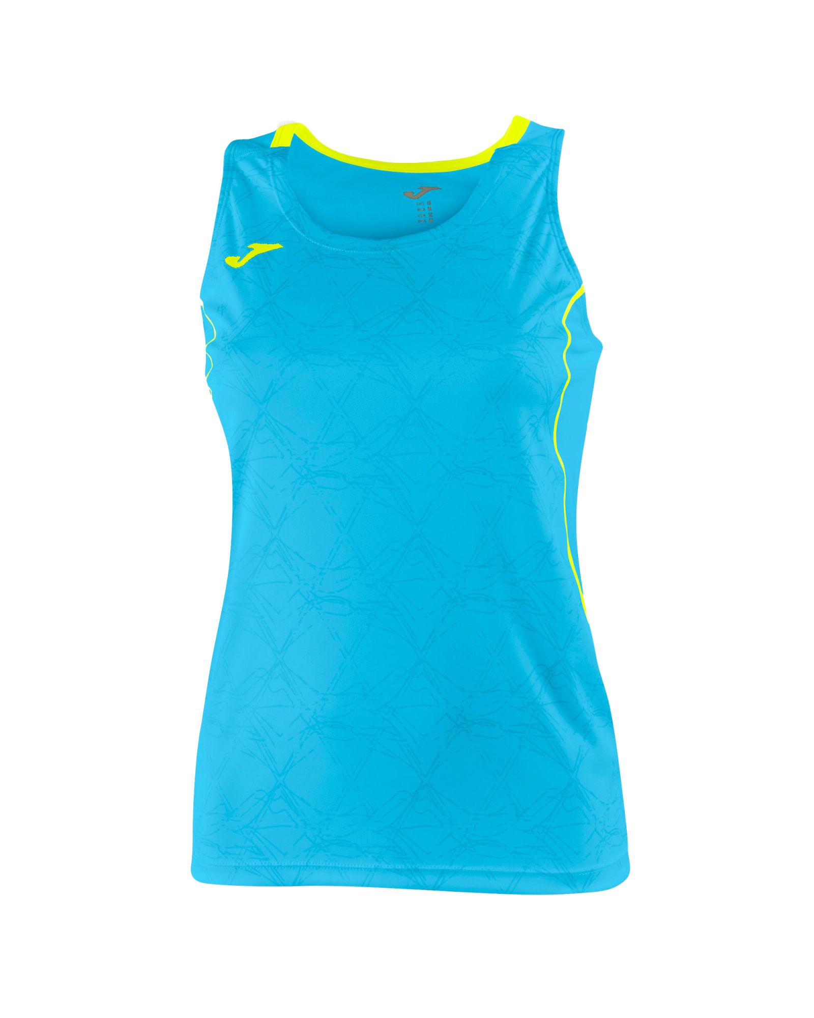 Camiseta Sin Mangas de Running Olimpia Mujer Turquesa - Fútbol Factory