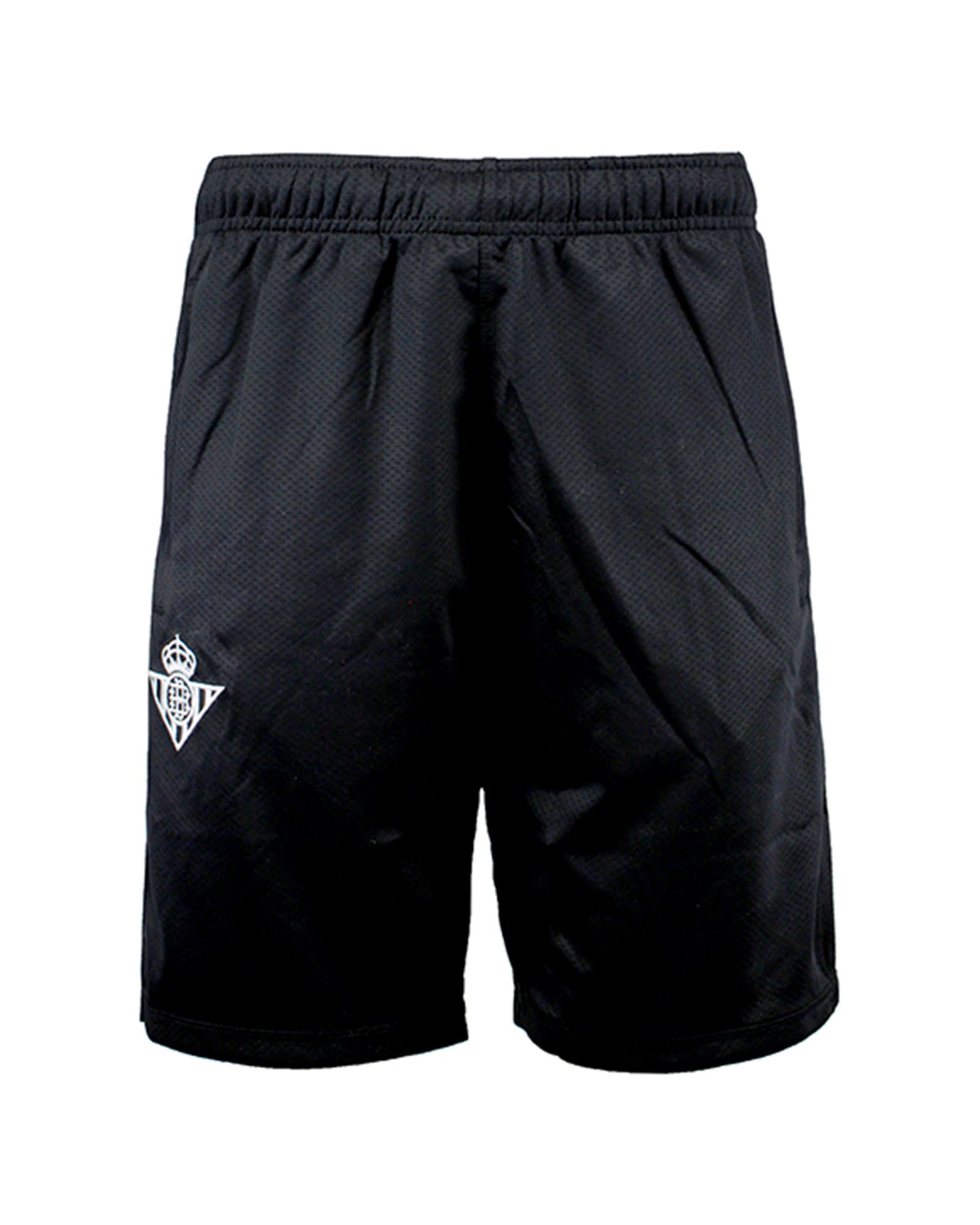 Pantalón Corto de Training Real Betis 2019/2020 Negro - Fútbol Factory