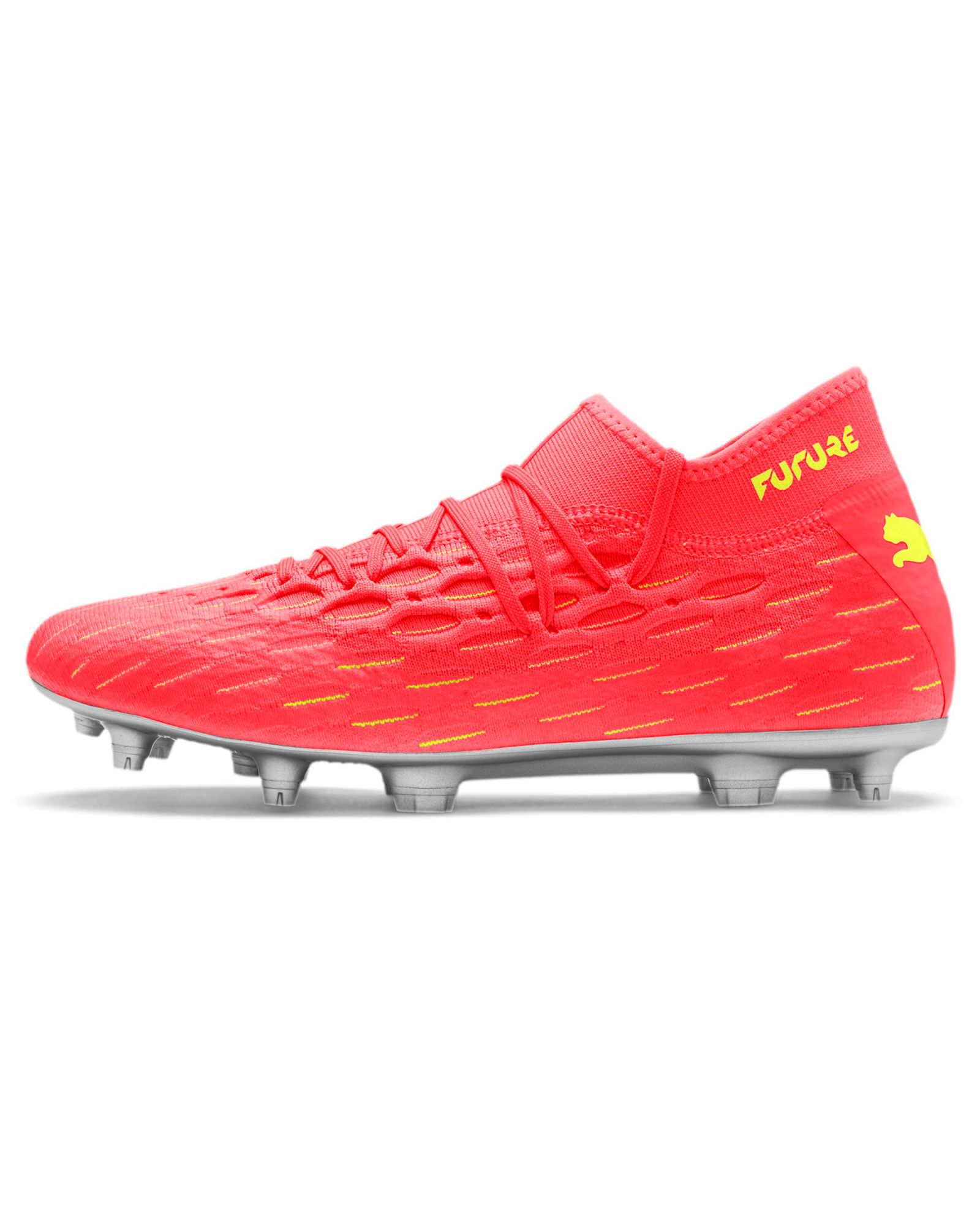 Botas de fútbol Puma Future 5.1 NETFIT FG/AG Naranja Amarillo