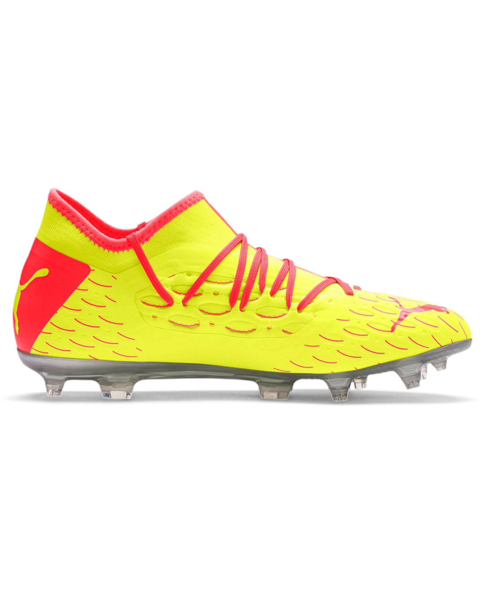 Forzado Ahuyentar parcialidad Botas de fútbol Puma Future 5.3 NETFIT FG/AG Naranja Amarillo