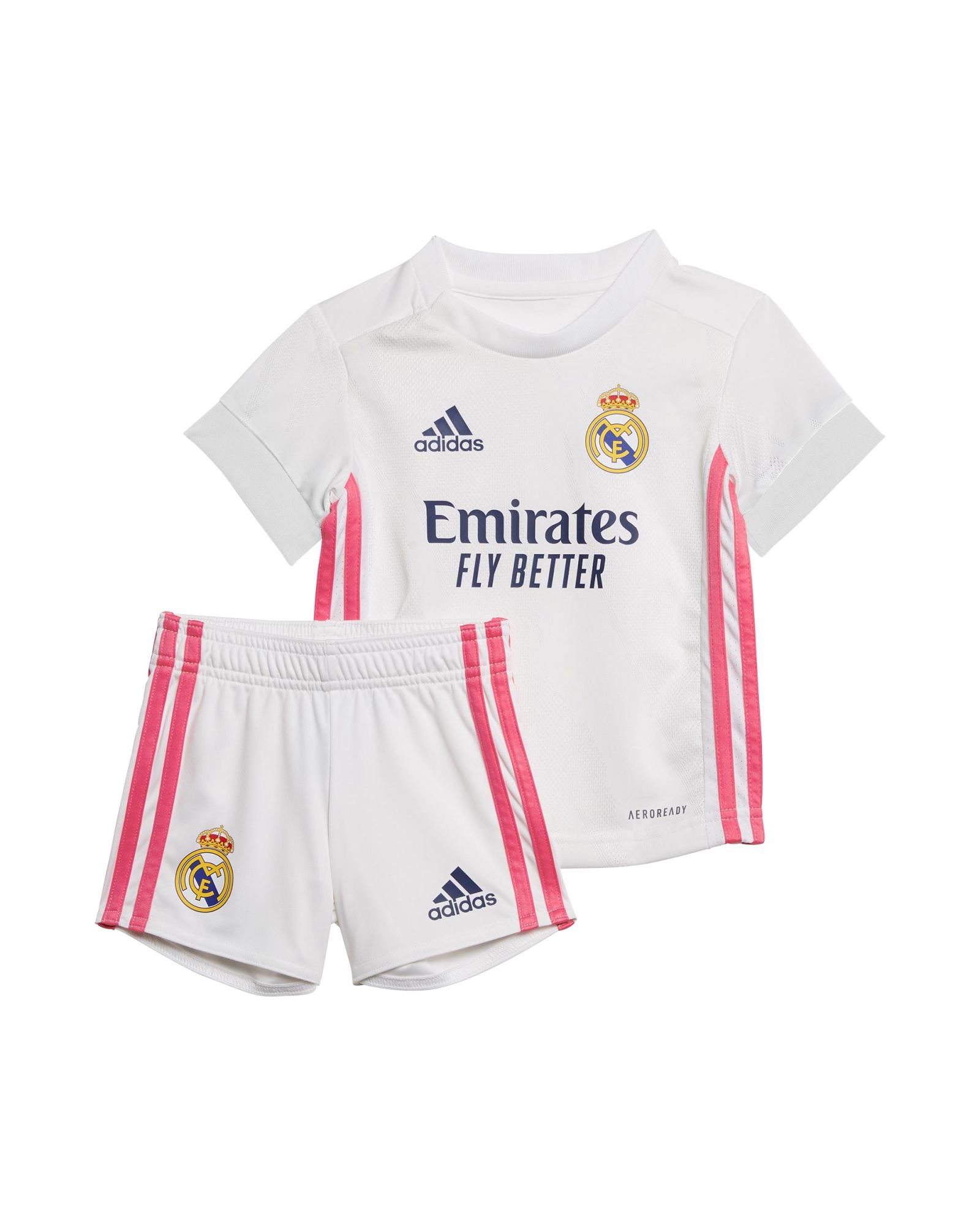 Conjunto 1ª Real Madrid 2020/2021 Bebé