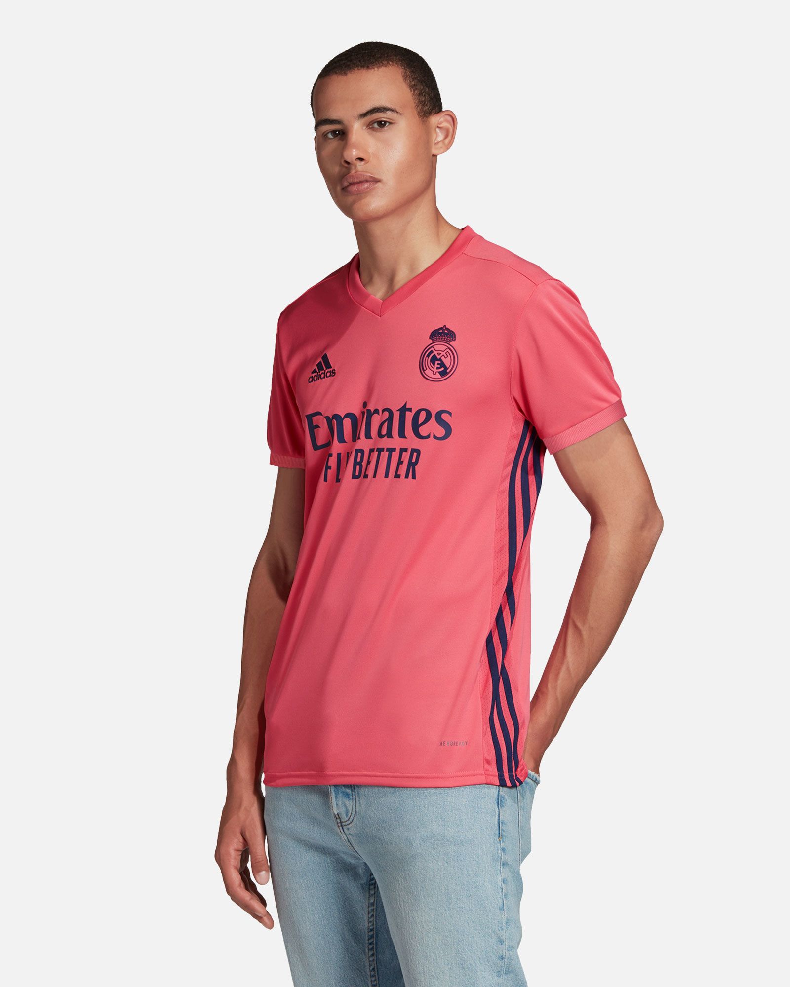 Camiseta 2ª Real Madrid 2020/2021 Rosa - Fútbol Factory