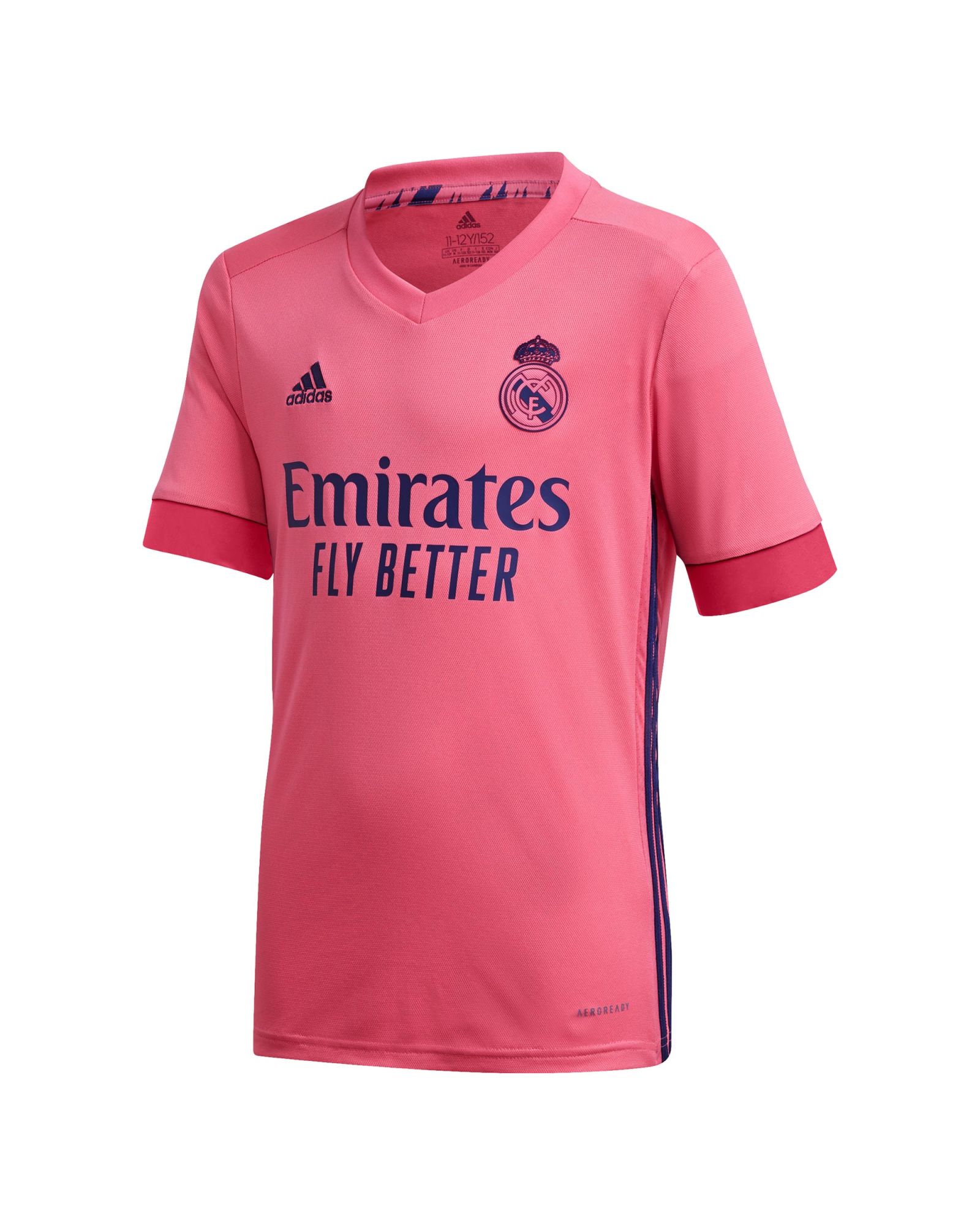 Camiseta 2ª Real Madrid 2020/2021 Junior Rosa