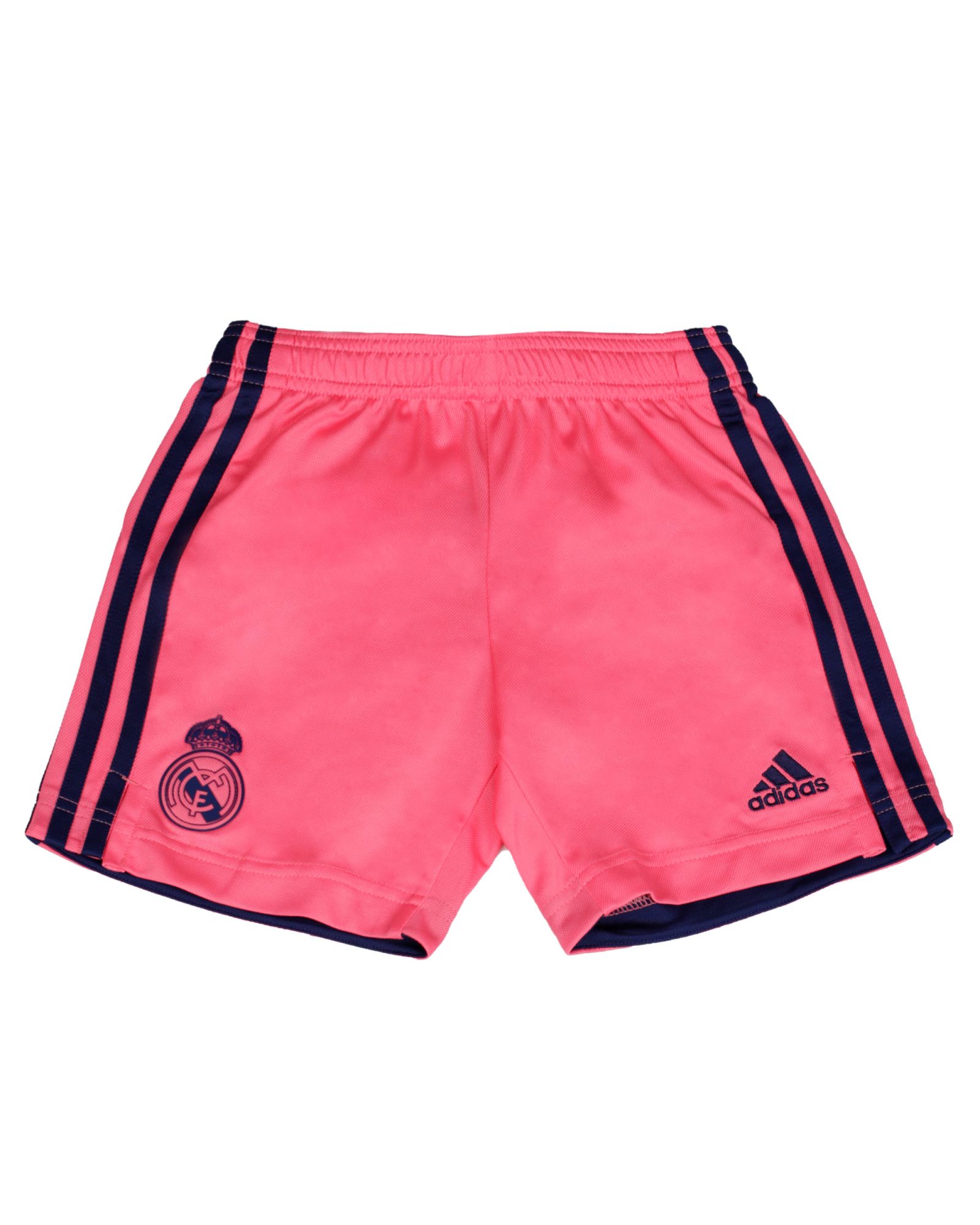 Conjunto 2ª Real Madrid 2020/2021 Infantil Rosa - Fútbol Factory