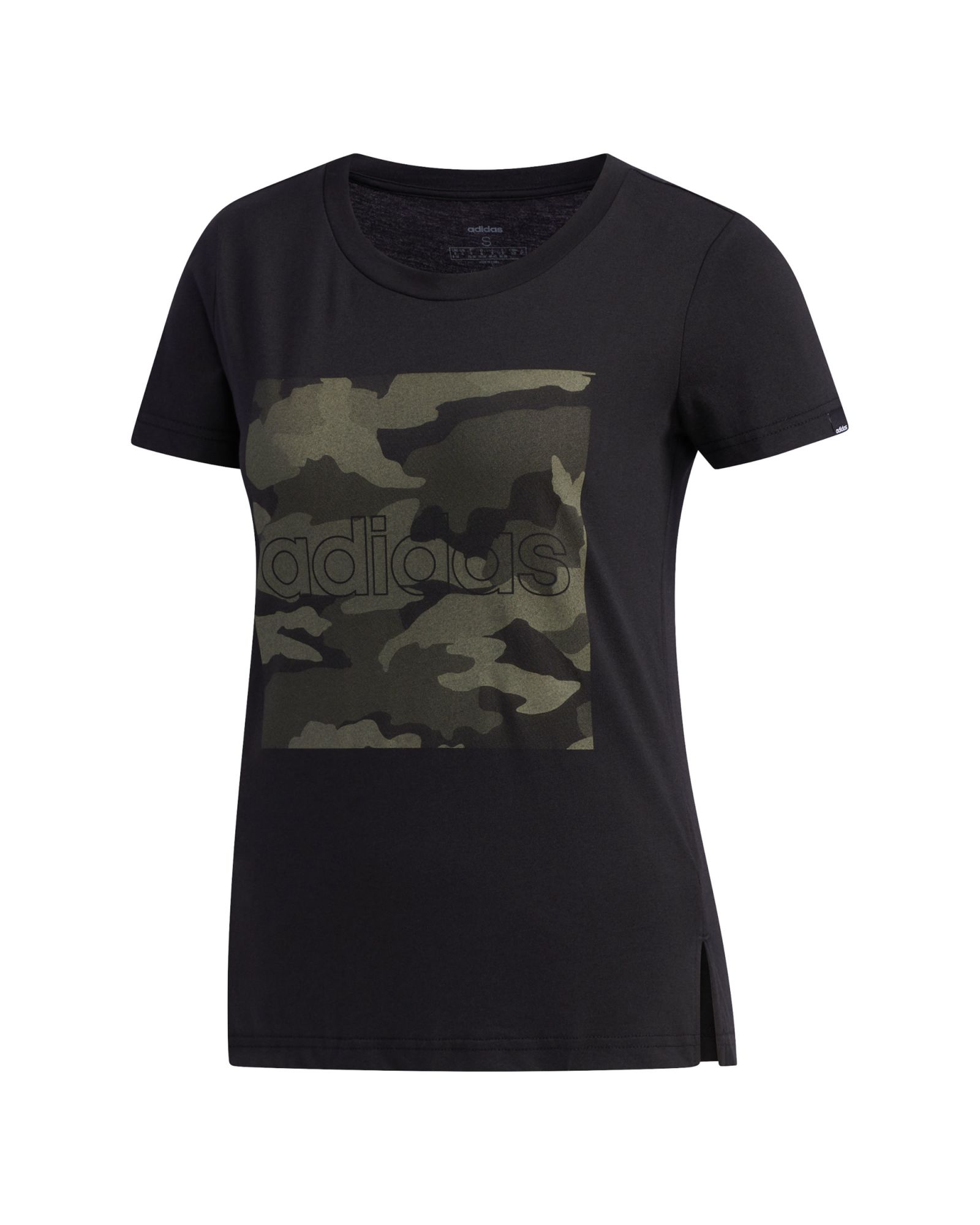 Camiseta de Paseo Boxex Camo Mujer Negro - Fútbol Factory