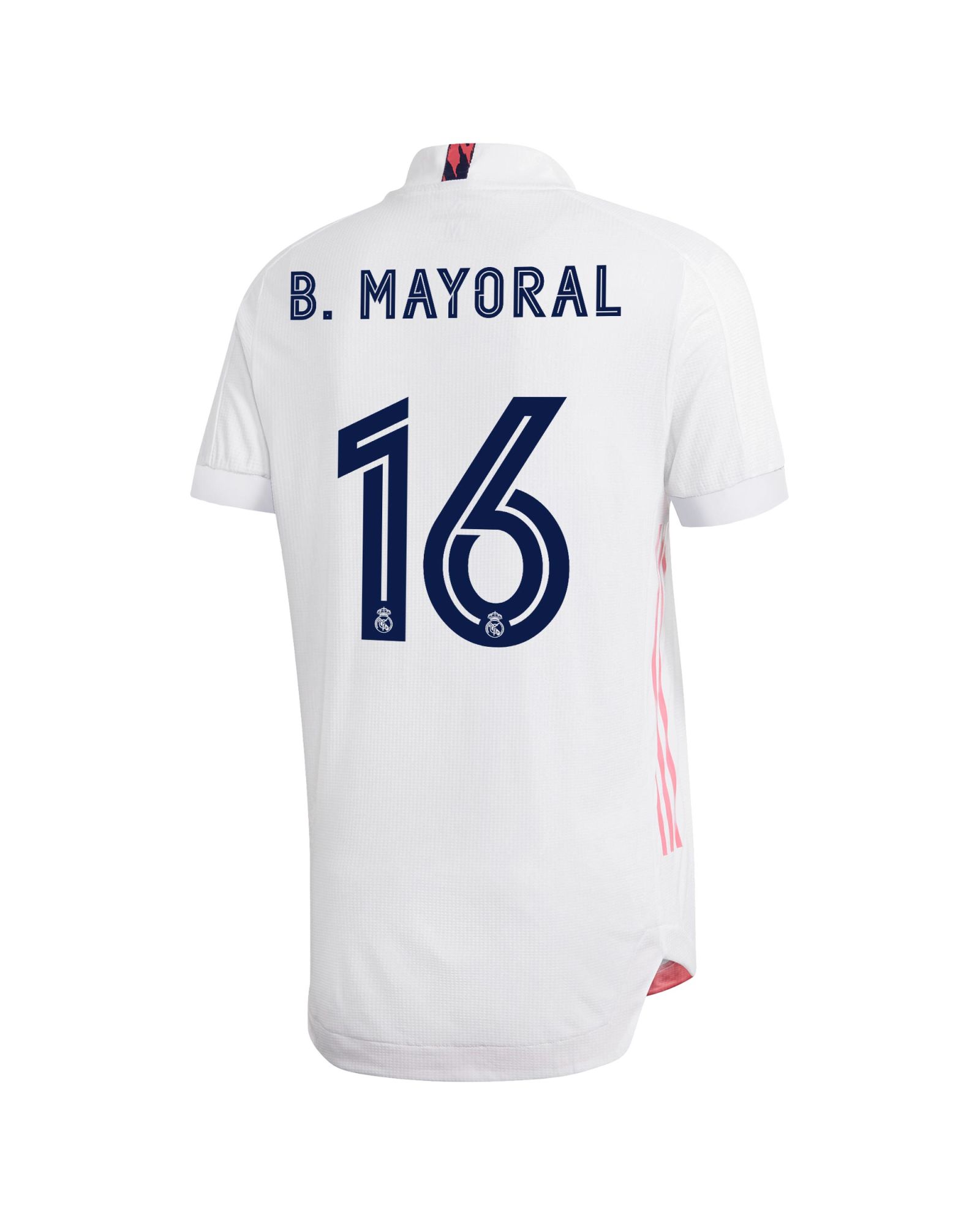 Camiseta 1ª Real Madrid 2020/2021 Authentic B. Mayoral - Fútbol Factory