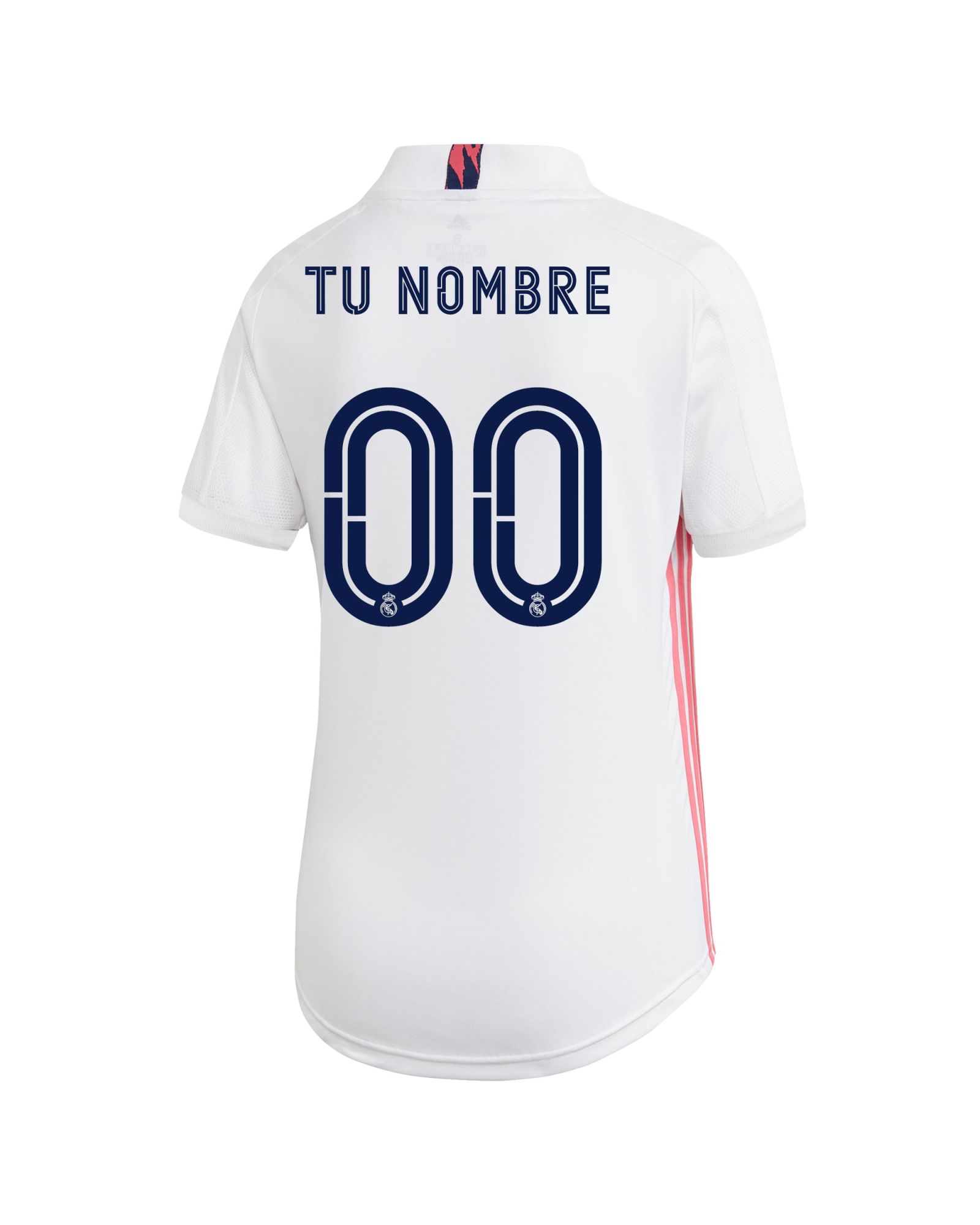 Camiseta 1ª Real Madrid 2020/2021 Mujer Personalizado - Fútbol Factory