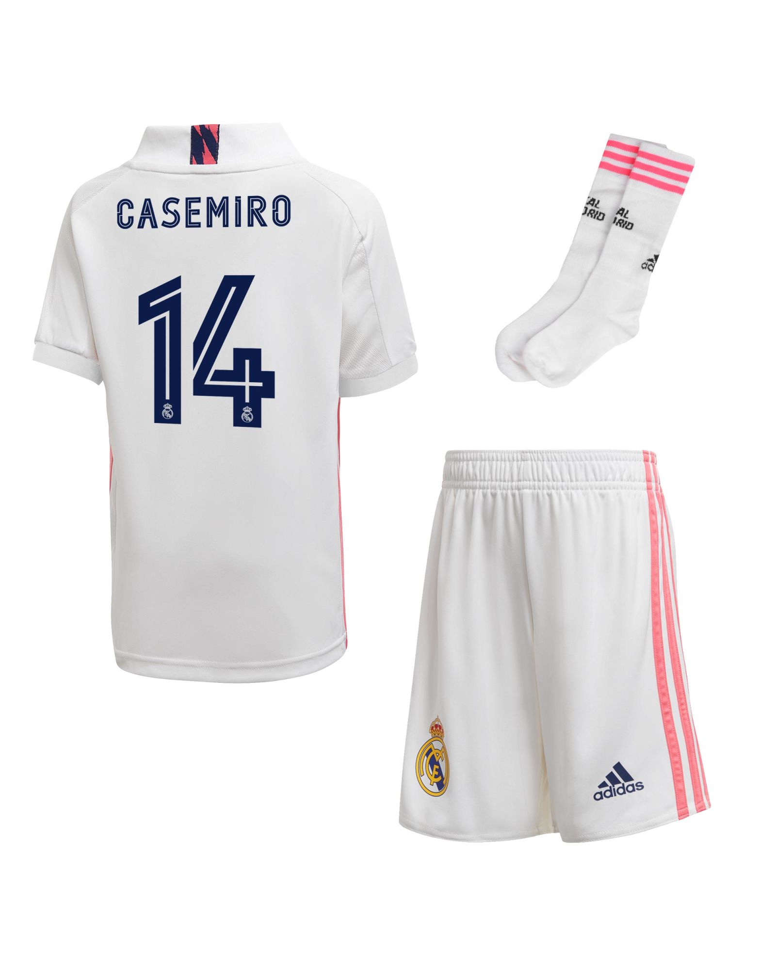 Conjunto 1ª Real Madrid 2020/2021 Infantil Casemiro - Fútbol Factory