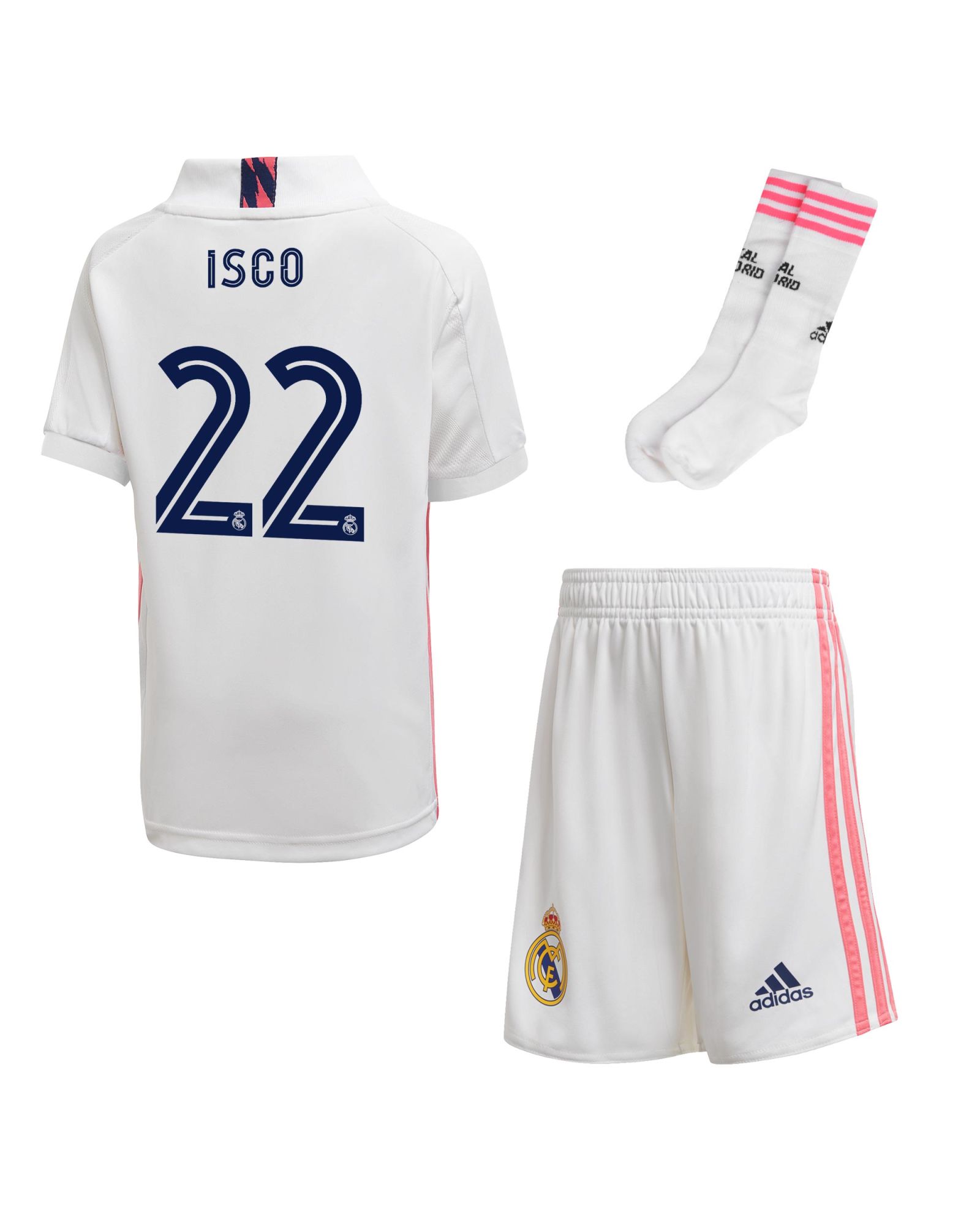 Conjunto 1ª Real Madrid 2020/2021 Infantil Isco - Fútbol Factory