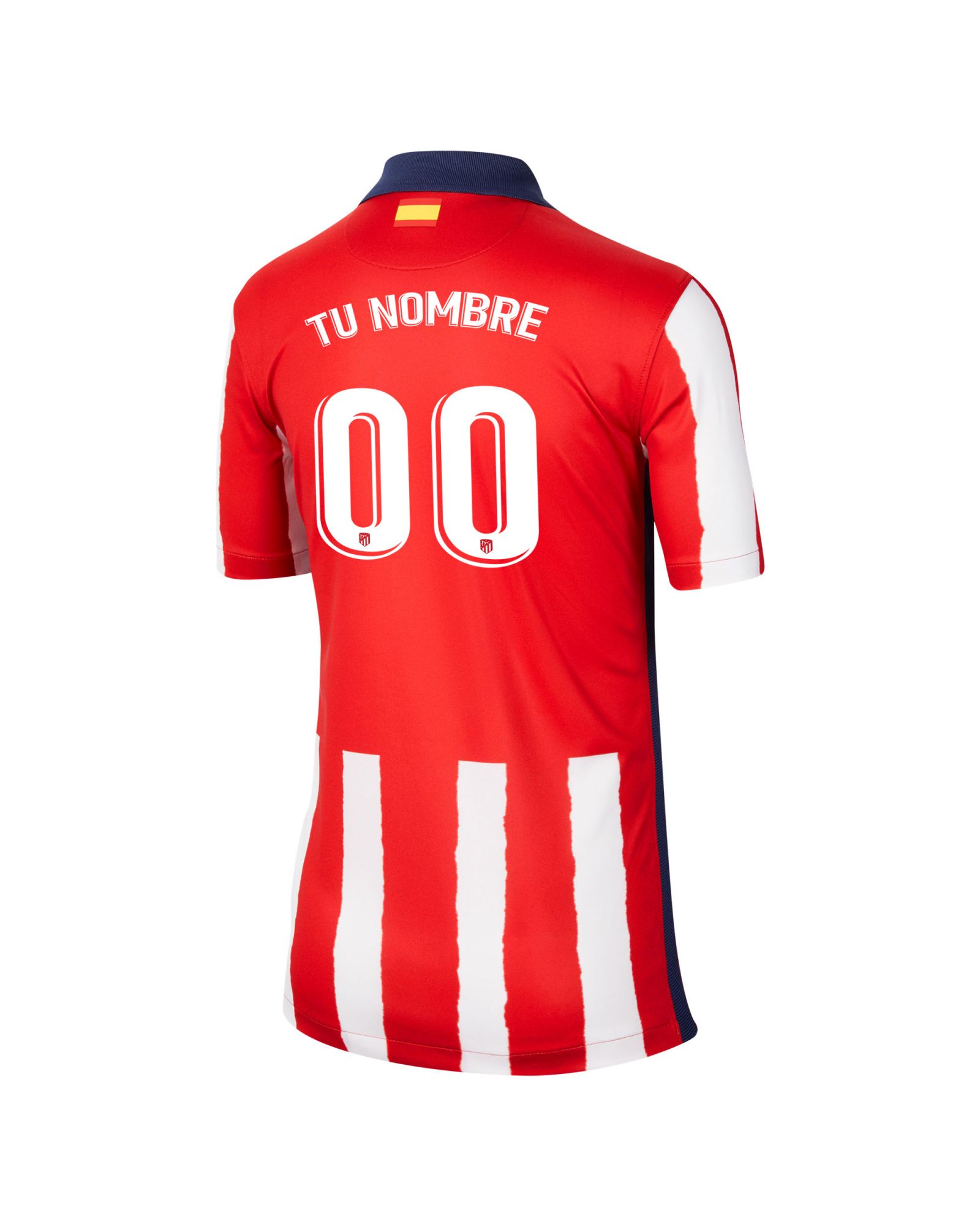 Camiseta 1ª Atlético de Madrid 2020/2021 Junior Personalizado - Fútbol Factory