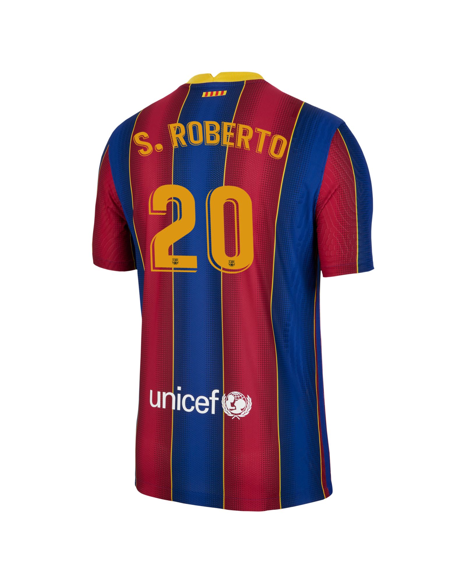 Camiseta 1ª FC Barcelona 2020/2021 Vapor Match  S. Roberto - Fútbol Factory