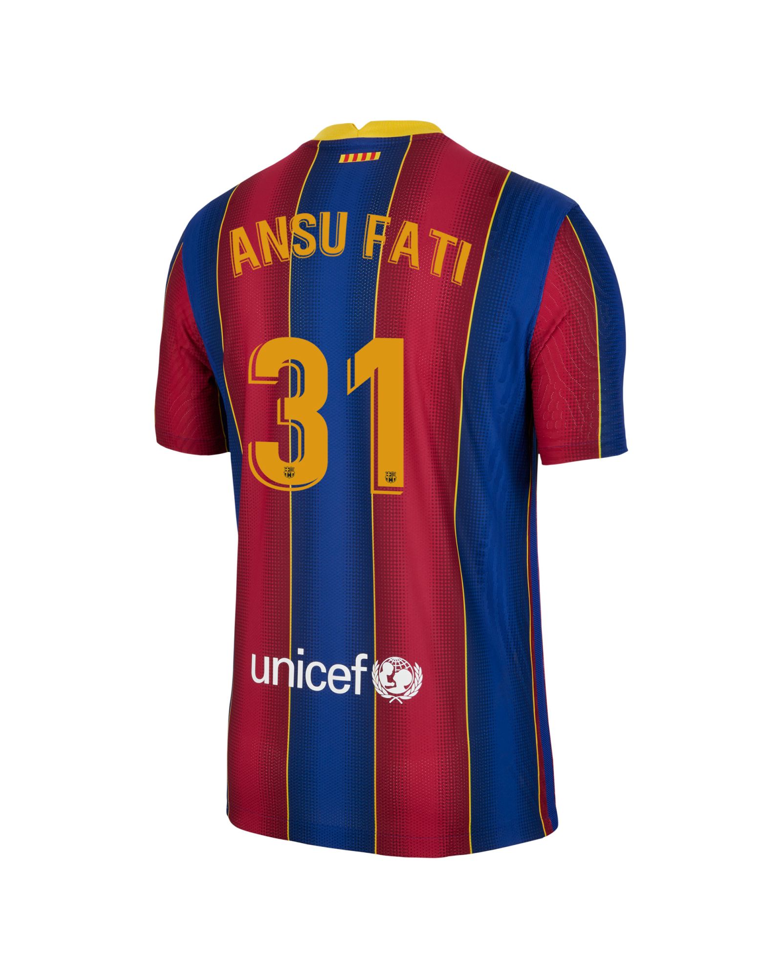 Camiseta 1ª FC Barcelona 2020/2021 Vapor Match  Ansu Fati - Fútbol Factory