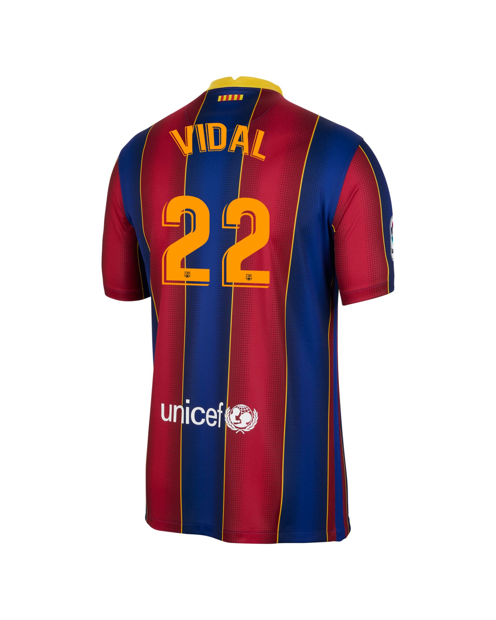 Camiseta 1ª FC Barcelona 2020/2021  Vidal - Fútbol Factory