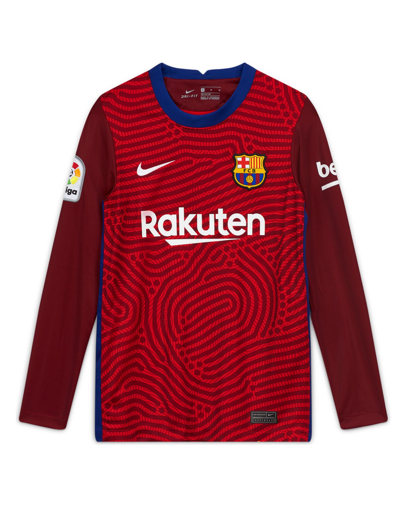 Camiseta de Portero FC Barcelona 2020/2021 Junior Rojo - Fútbol Factory